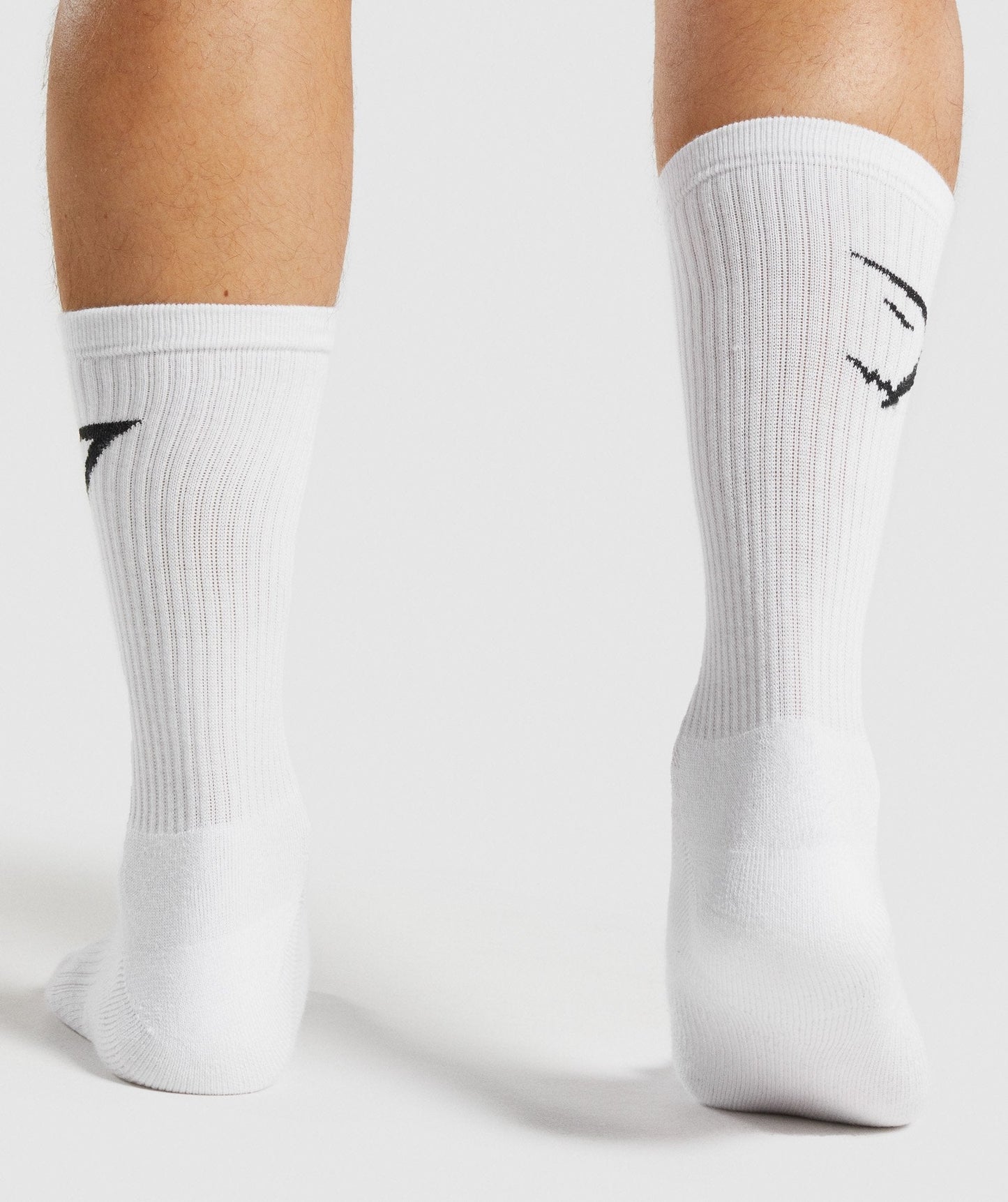 Gymshark Crew Socken 3pk - Weiß