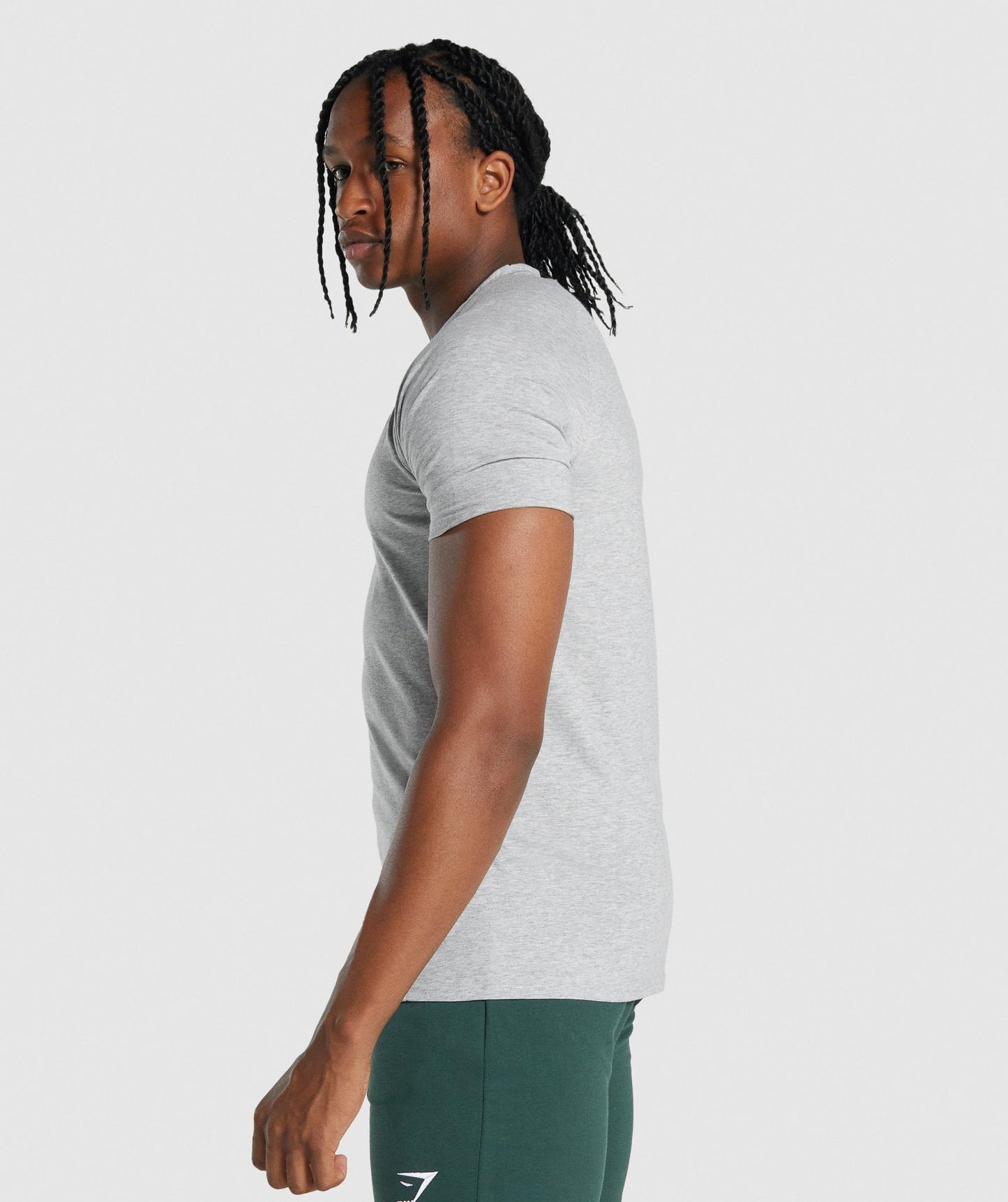 Gymshark Critical 2.0 T -Shirt - hellgraue Mergel
