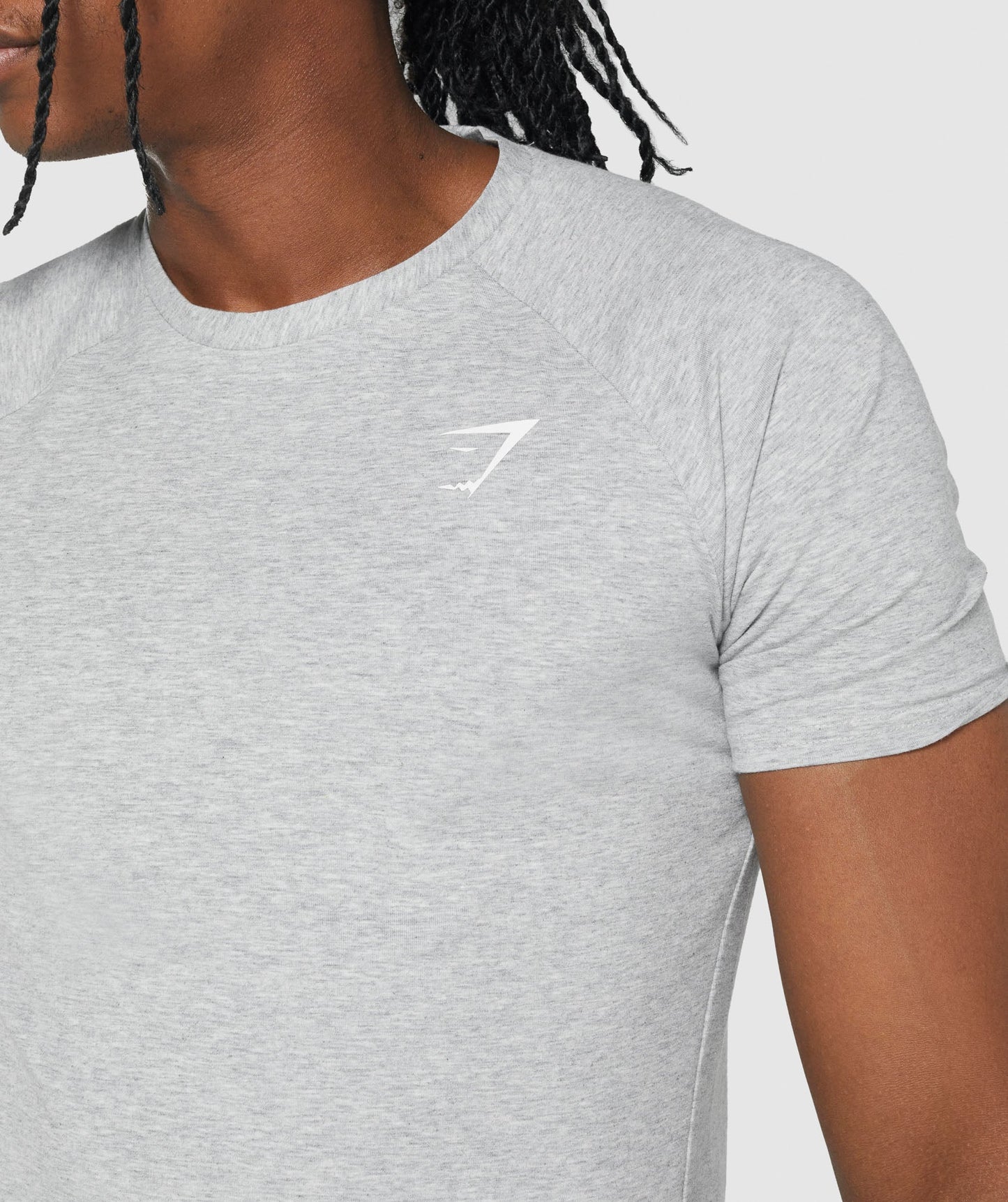 Gymshark Critical 2.0 T -Shirt - hellgraue Mergel