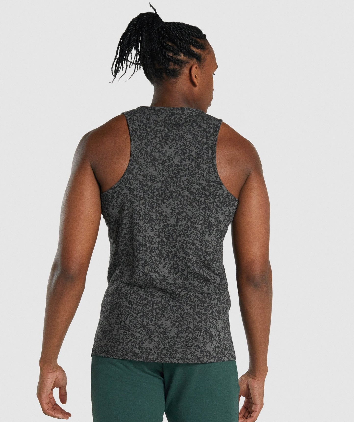 Gymshark Critical 2.0 Tank - Holzkohledruck