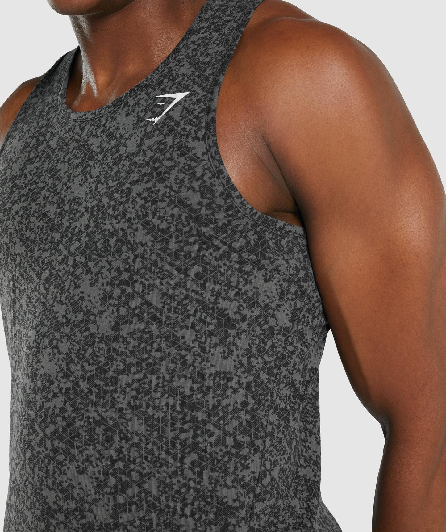 Gymshark Critical 2.0 Tank - Holzkohledruck