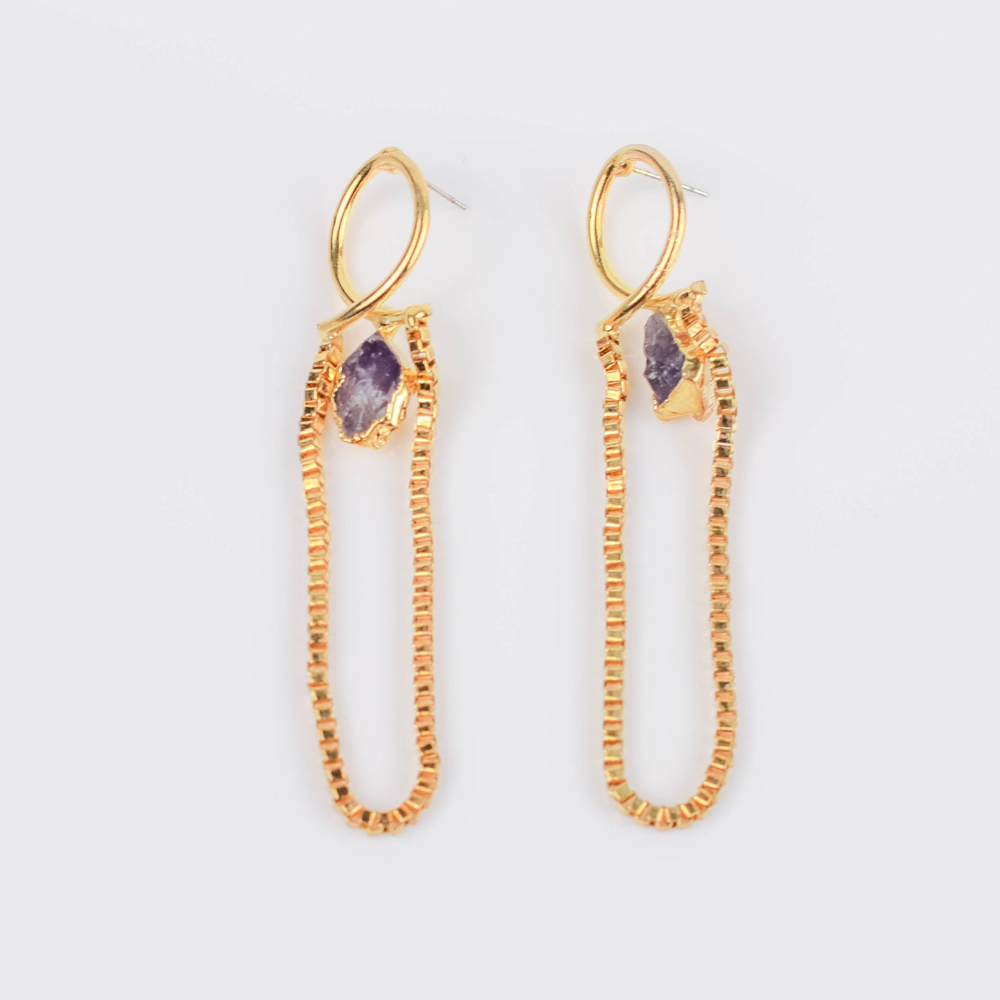 Amethyst Formal Earrings
