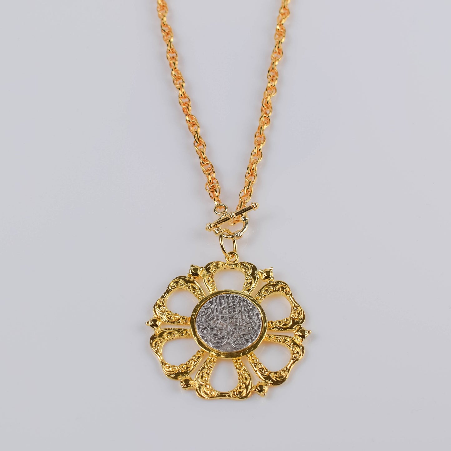 Antika Calligraphic Necklace