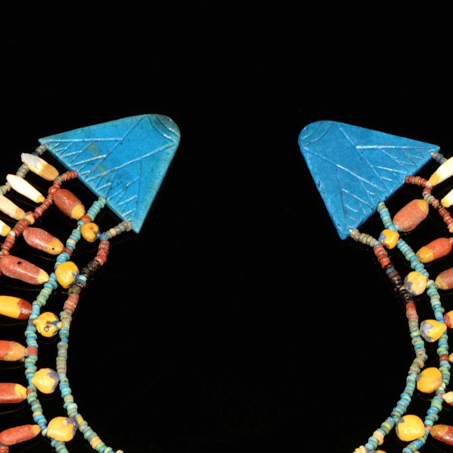 An Egyptian Floral Broad collar Necklace, Amarna Period, ca. 1352-1336 BCE