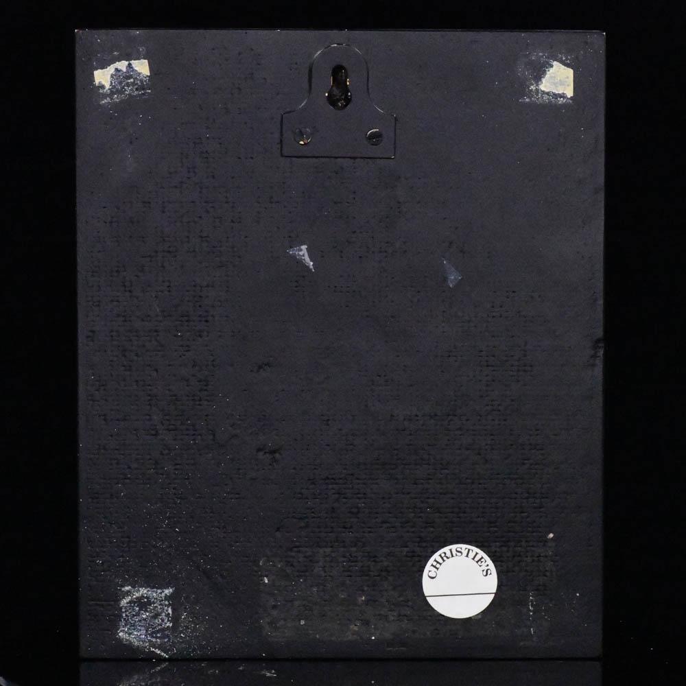 Ein ägyptisches polychromes Sarkophagfragment, Dritte Zwischenzeit, ca. 1069 - 712 v. Chr.