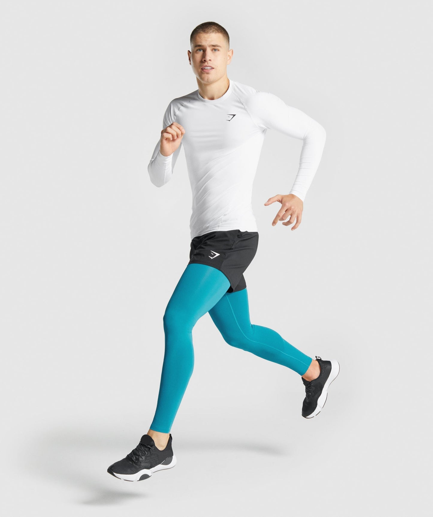 Gymshark -Element Baselayer -Leggings - Blau