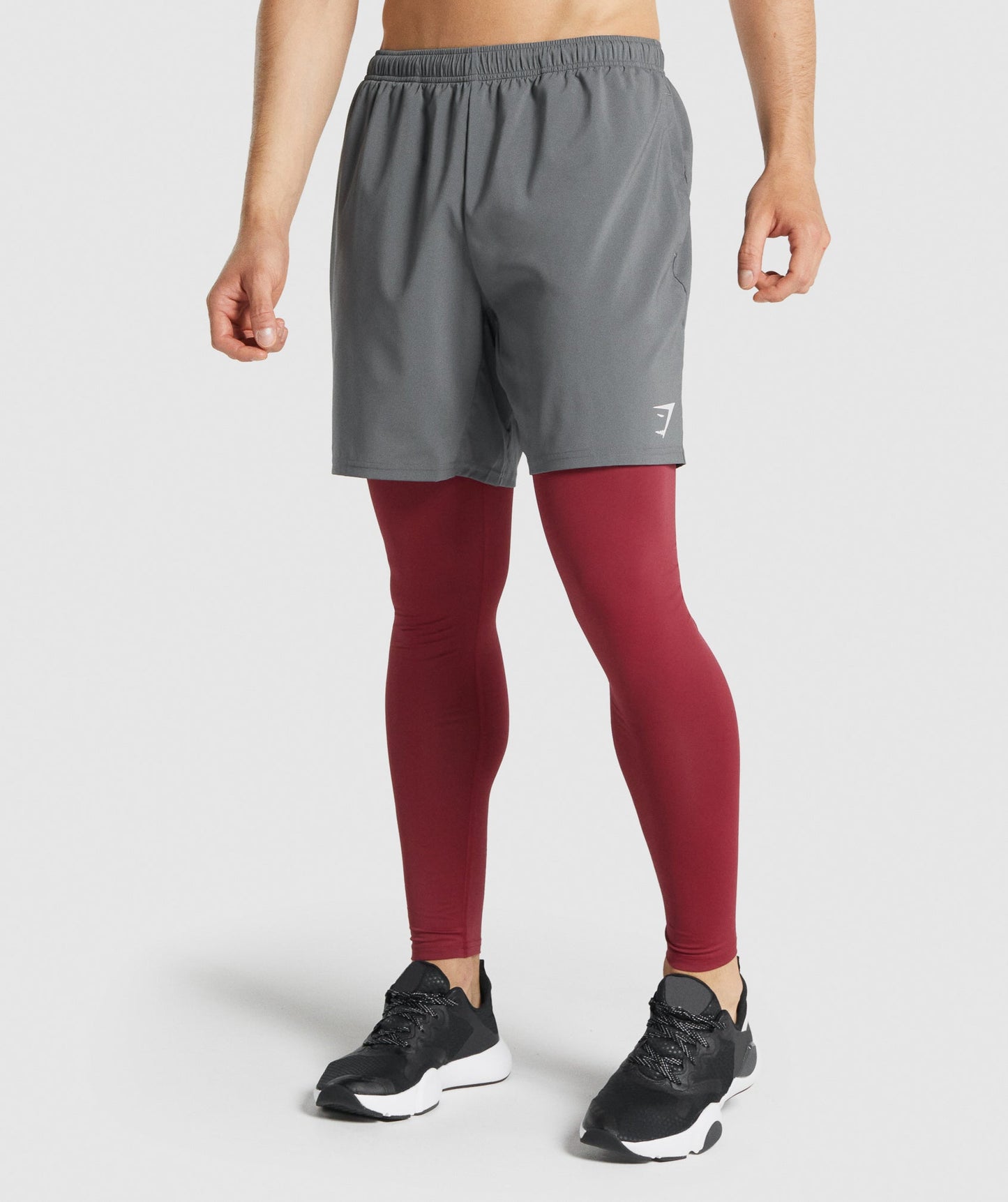 Gymshark Element Baselayer Leggings - Burgund