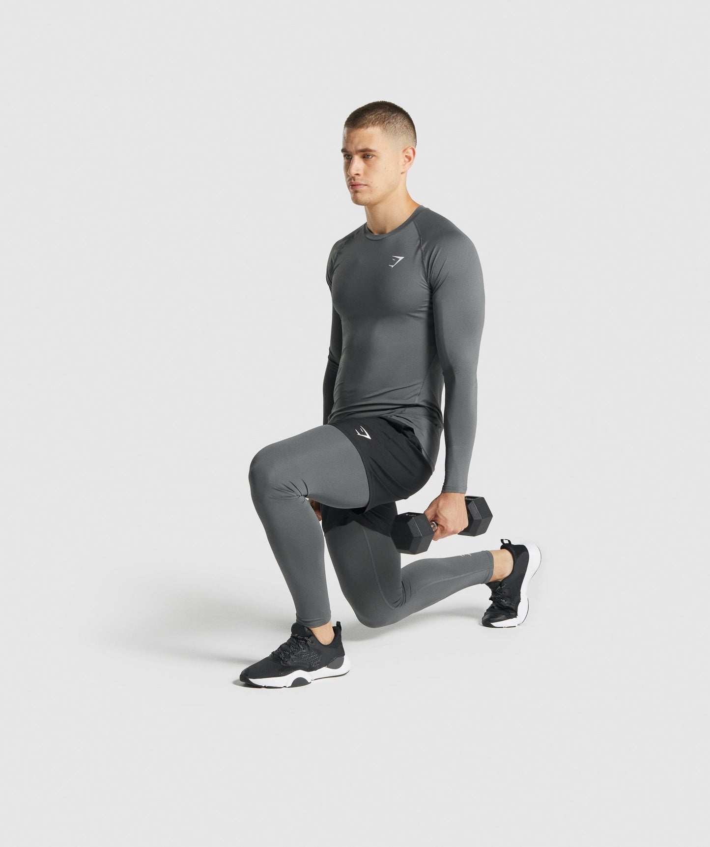 Gymshark Element Baselayer Leggings - Holzkohle
