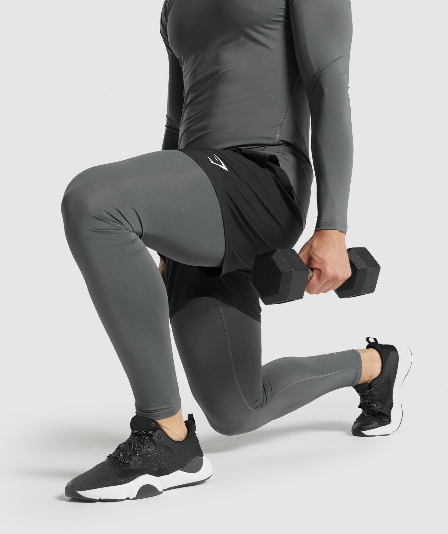 Gymshark Element Baselayer Leggings - Holzkohle