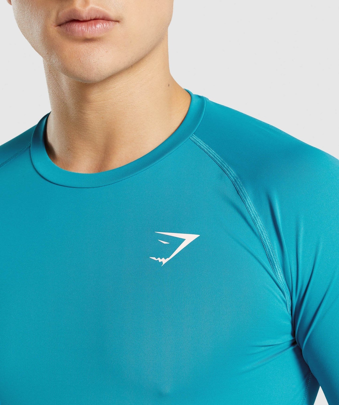 Gymshark Element Baselayer Long Sleeve T-Shirt - Blue
