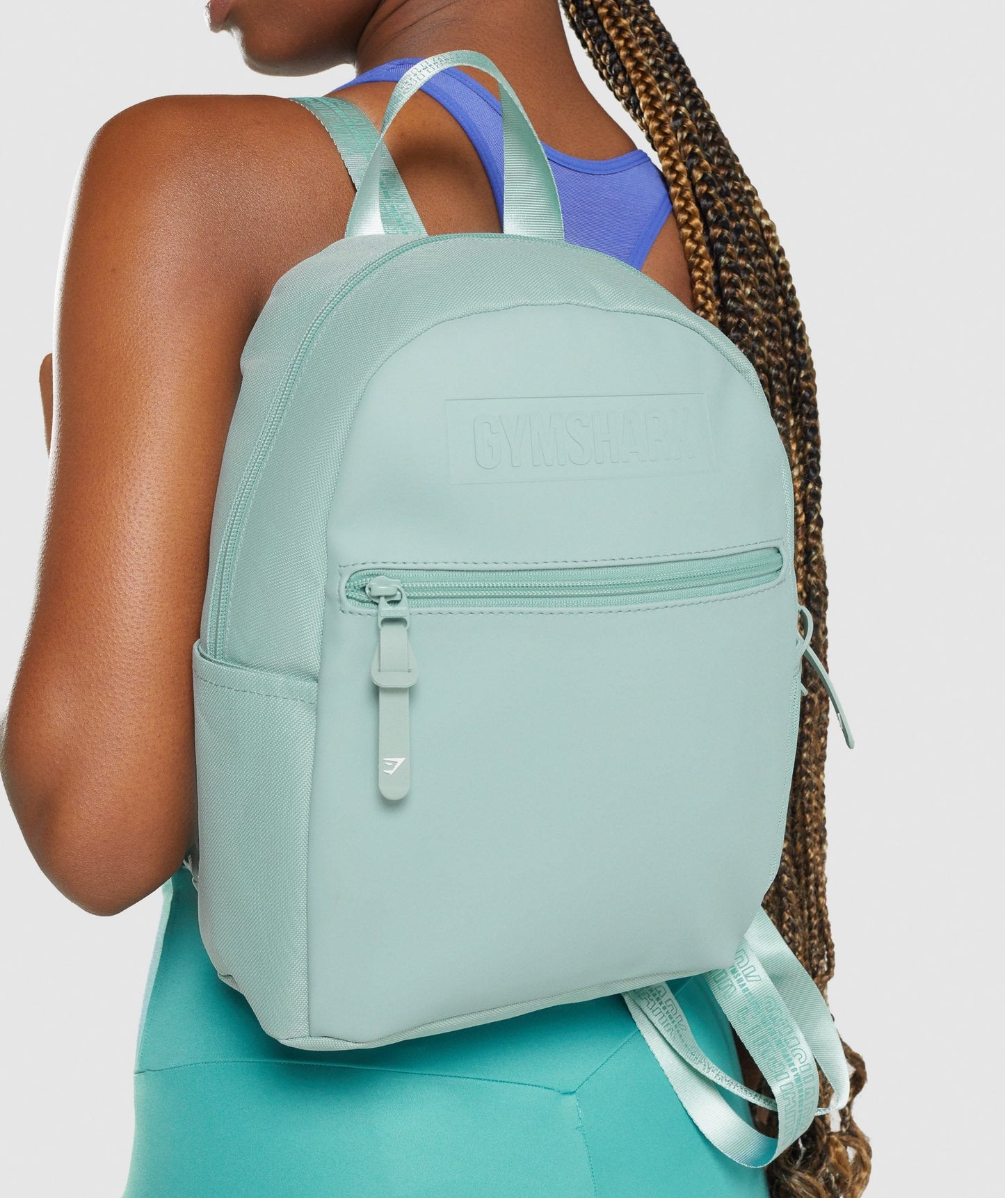 Gymshark Everyday Mini Rucksack - hellblau