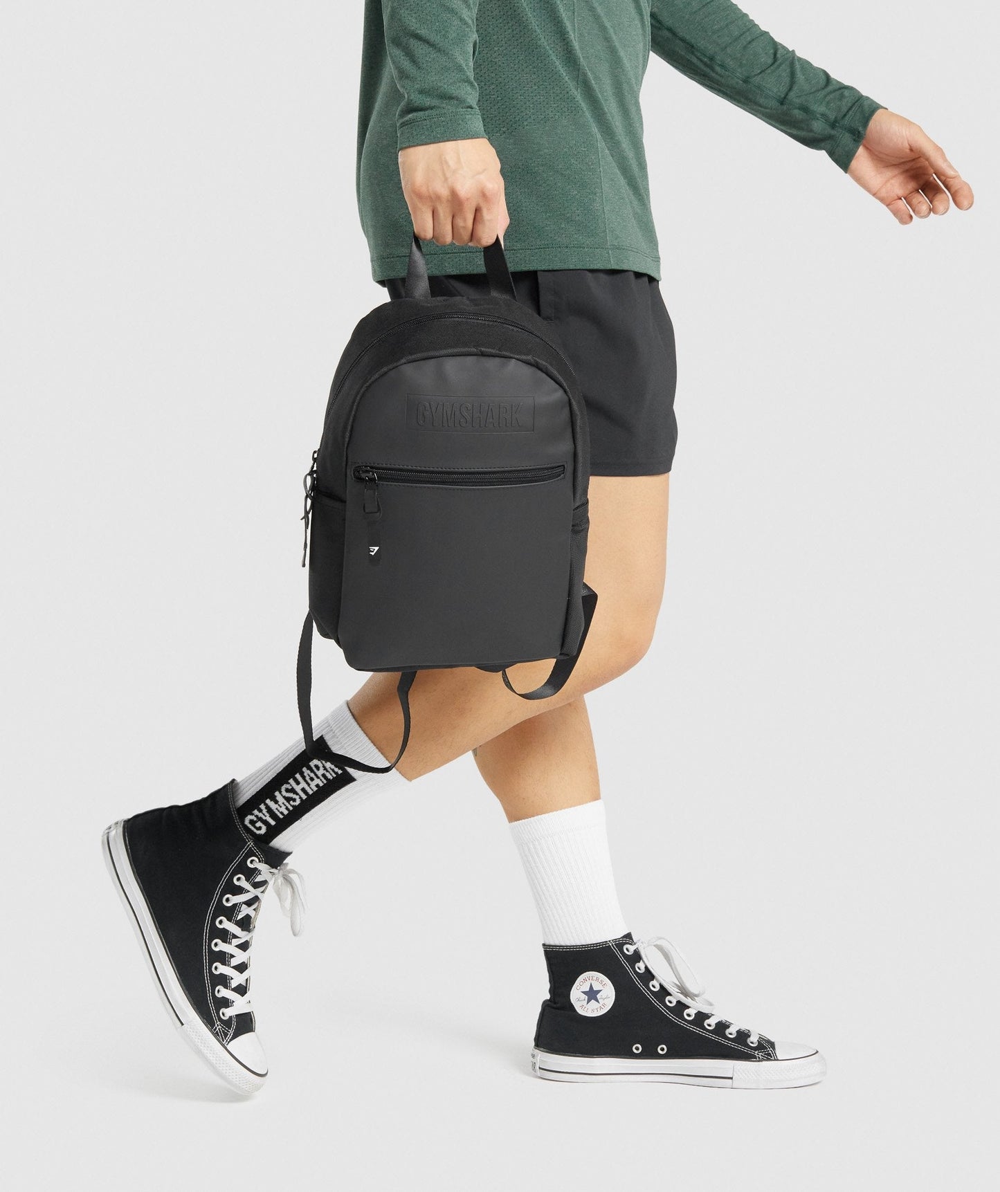 Gymshark Everyday Mini Rucksack - schwarz