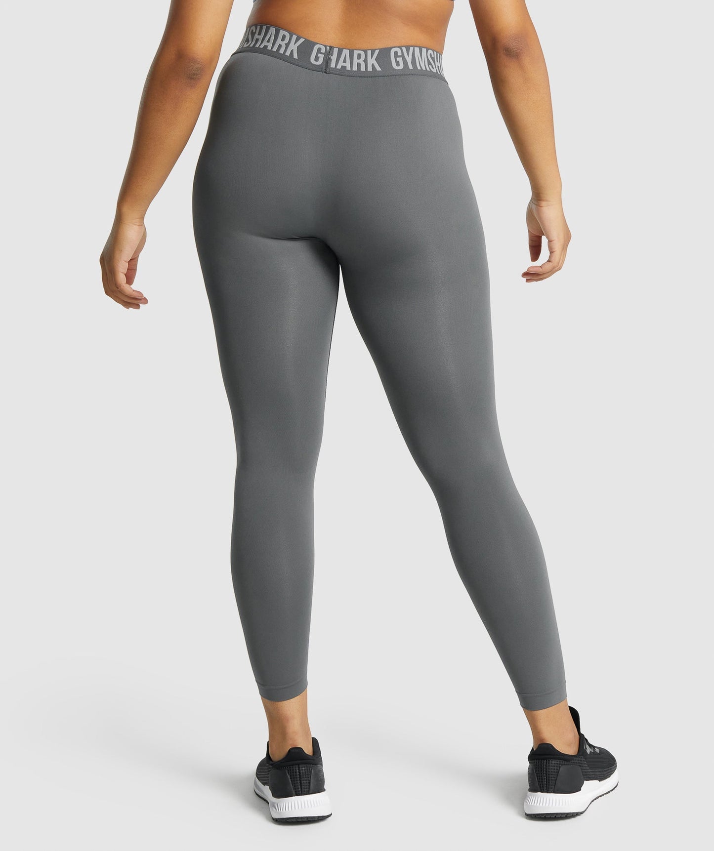 Gymshark Fit nahtlose Leggings - Holzkohle