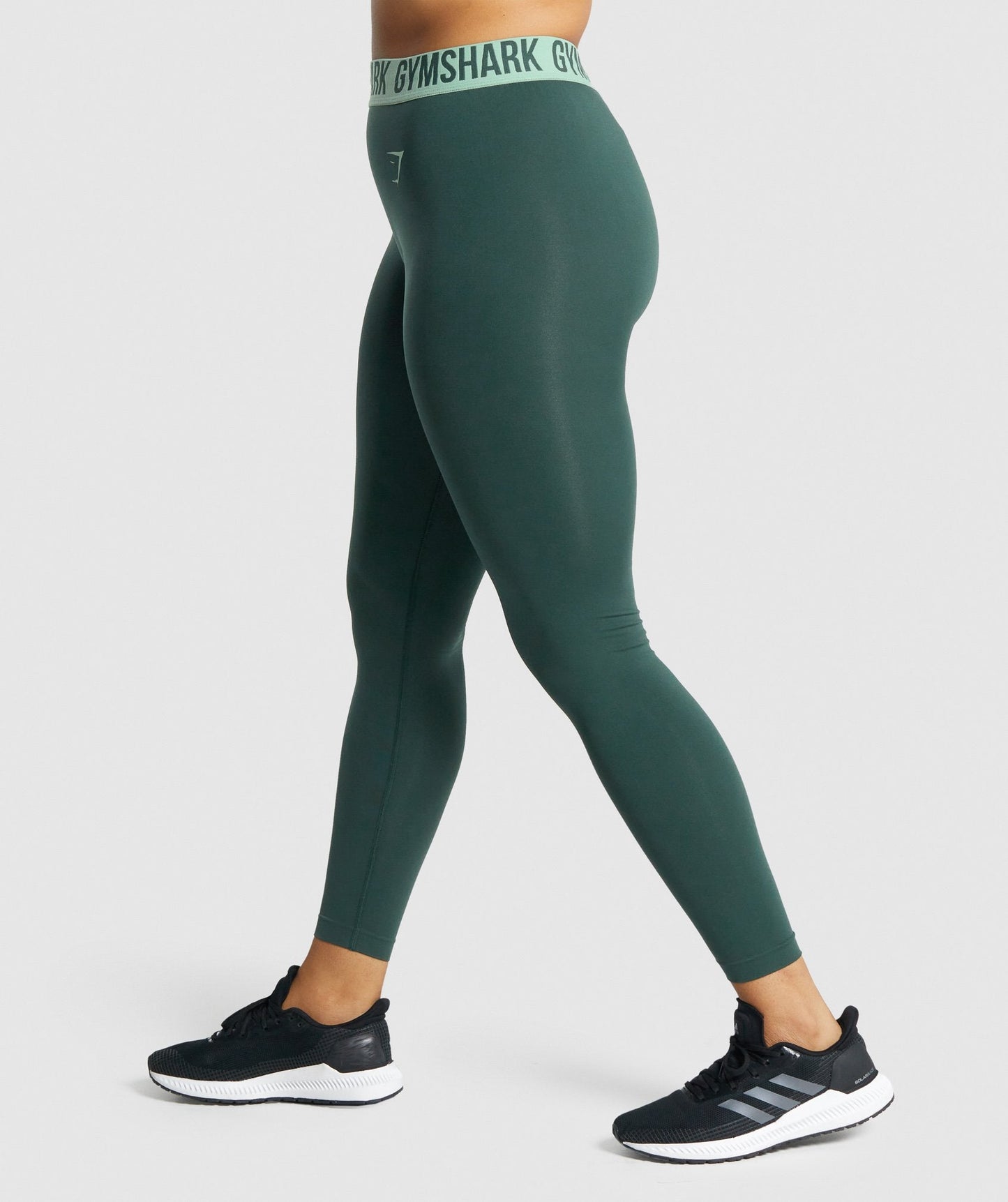 Gymshark fit nahtlose Leggings - dunkelgrün