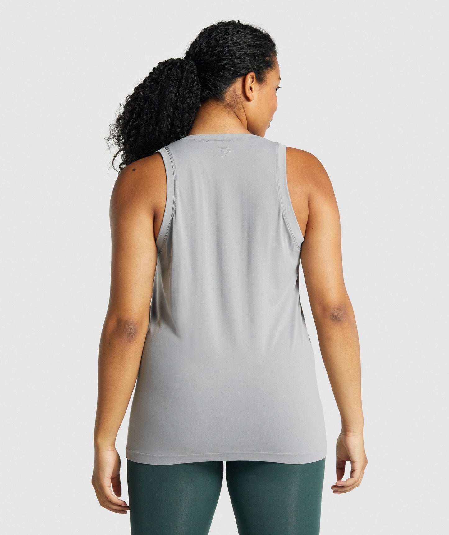 Gymshark fit nahtlose lose Weste - grau