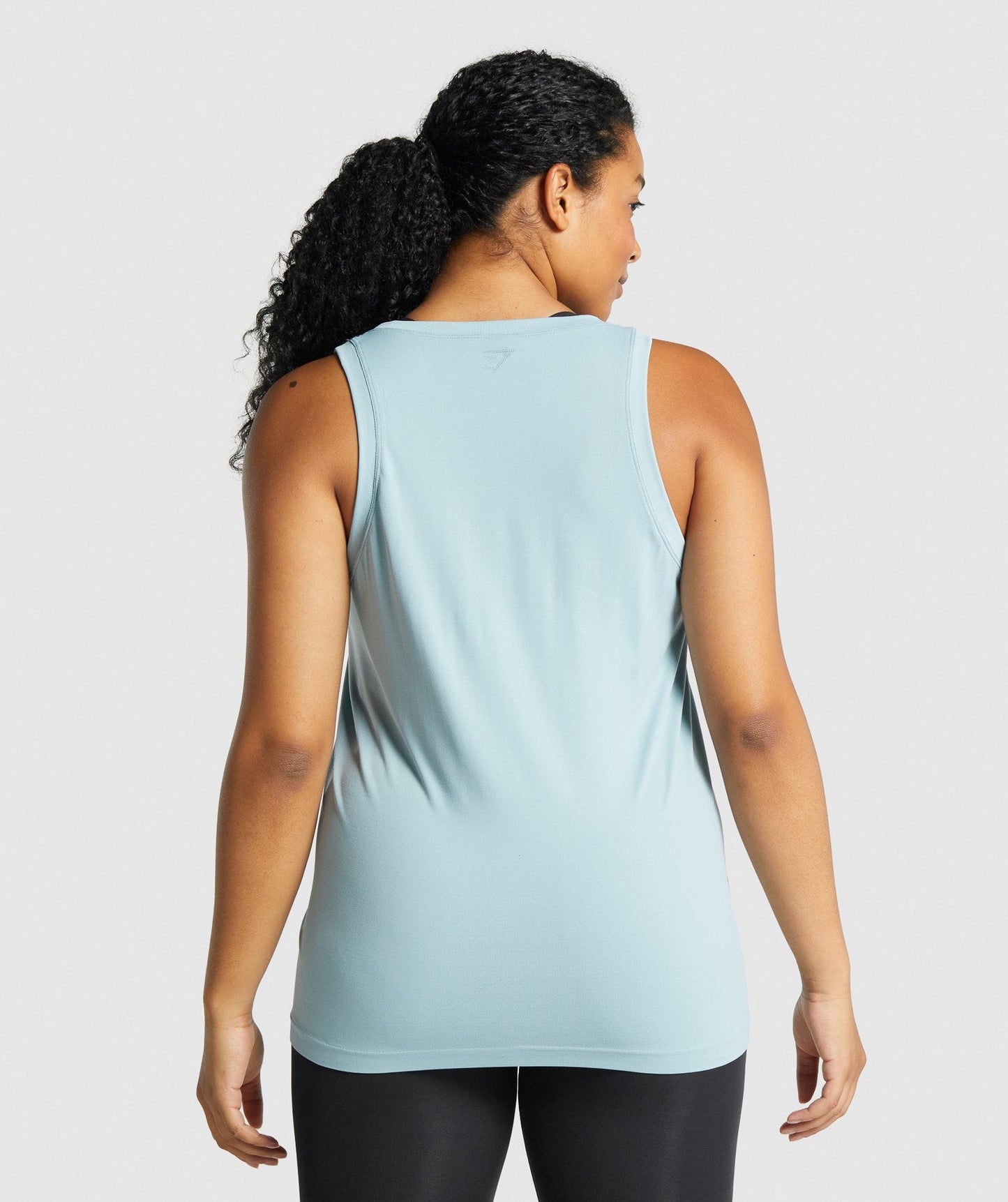 Gymshark Fit nahtlose lose Weste - Blau