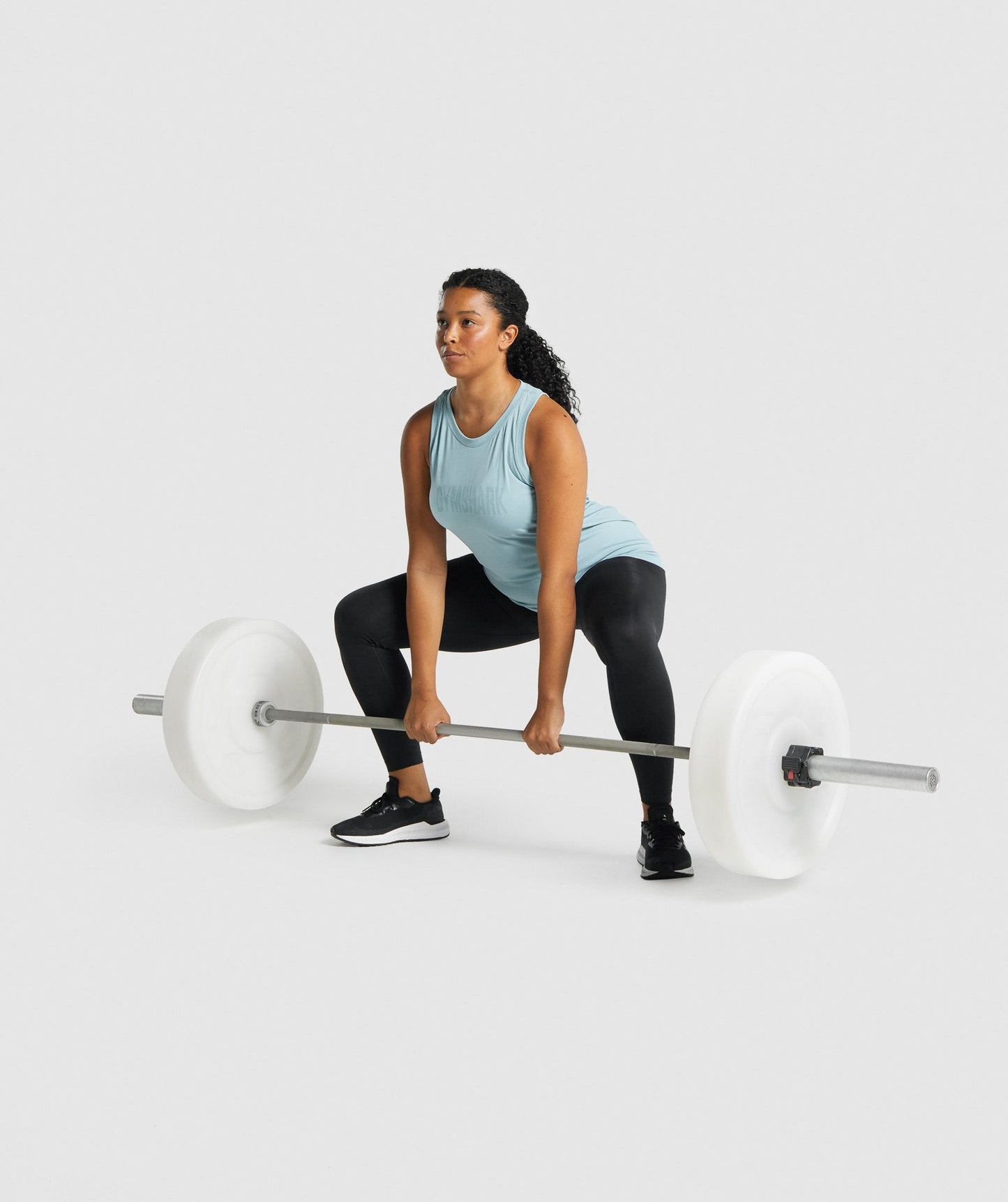 Gymshark Fit nahtlose lose Weste - Blau