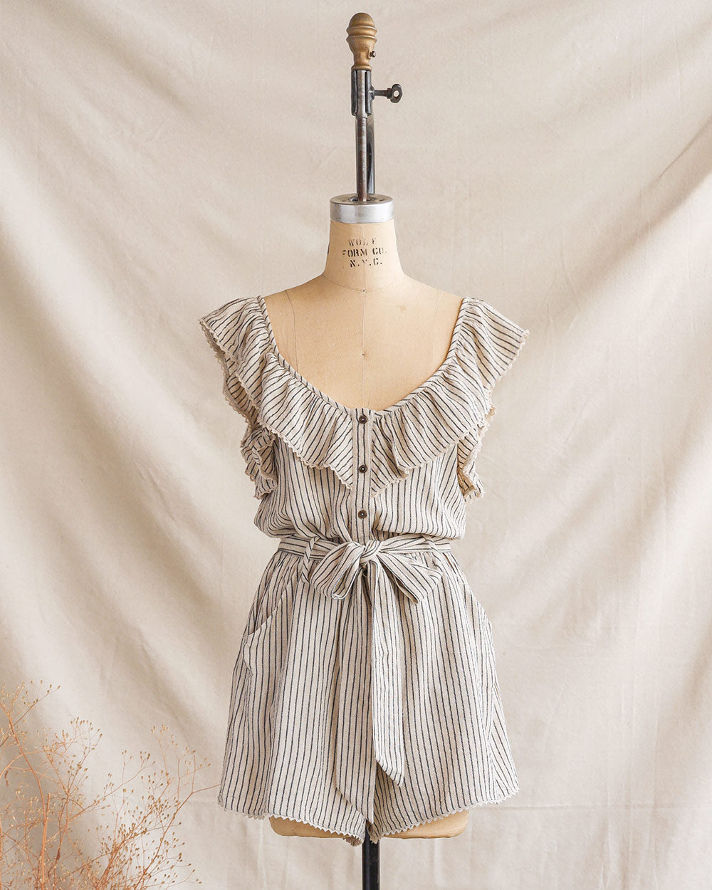 Rocbaron Pinstripe Romper