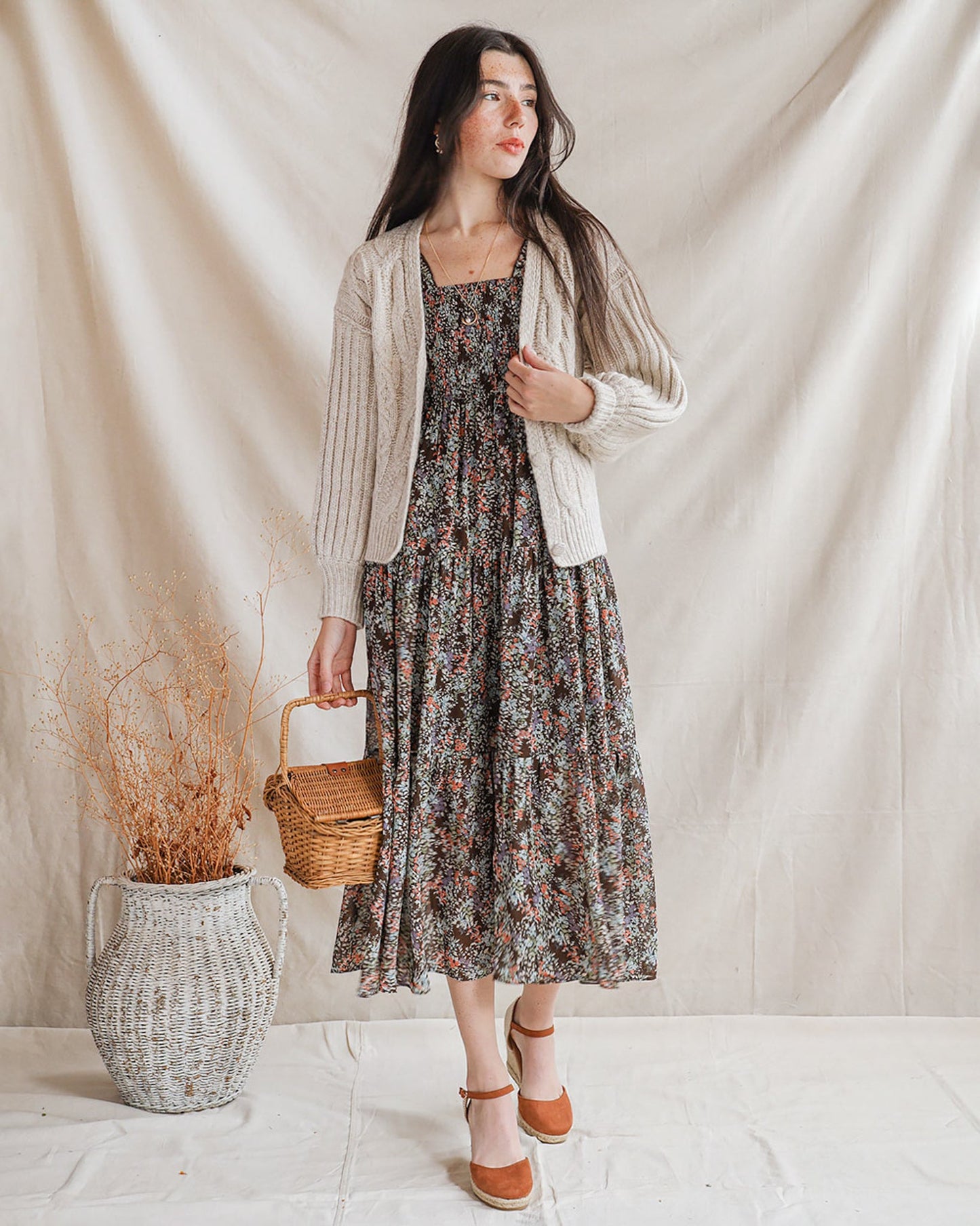 Robe de la mélange de pétales