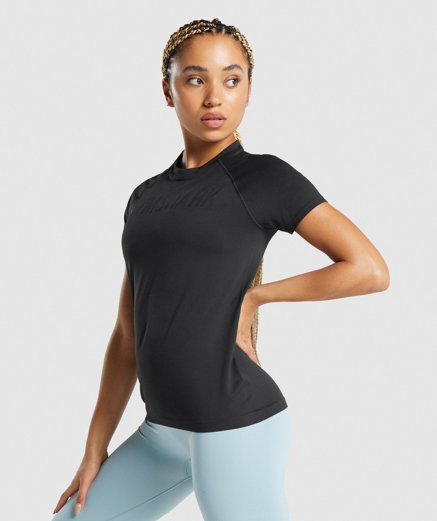 Gymshark Fit Seamless Loose T-Shirt - Black