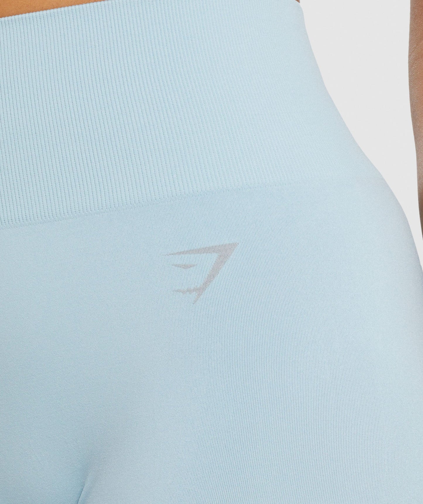 Gymshark Fit Seamless Mid Rise Leggings - Blue
