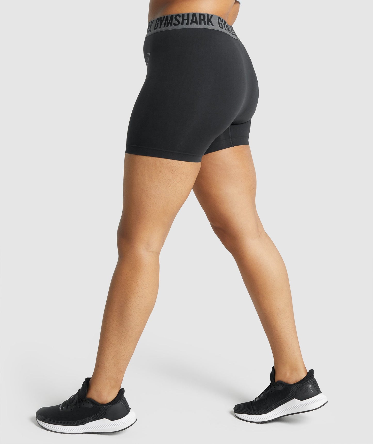 Gymshark fit nahtlose Shorts - schwarz