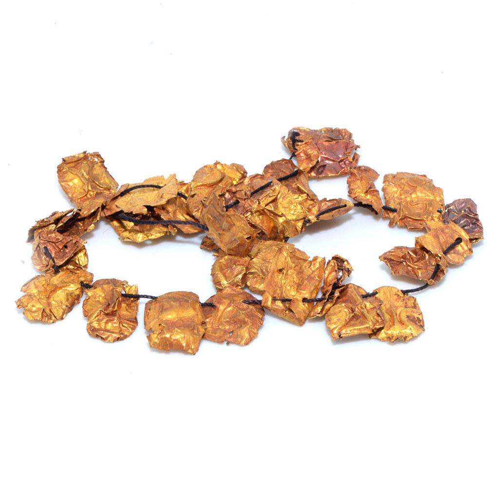 Eine Gruppe griechischer Goldplaketten, hellenistische Periode, ca. 1. Jahrhundert n. Chr.