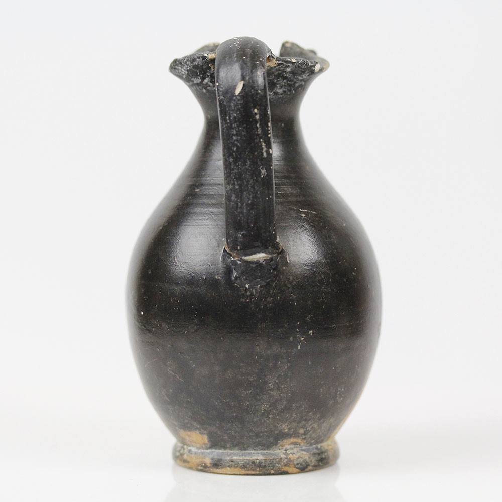 Ein rotfiguriger Vogel-Chous aus Palästina, Kampanien, ca. 4. Jahrhundert v. Chr.