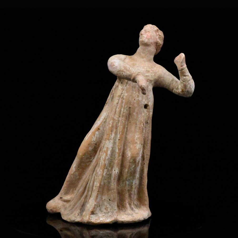 اپولو کیتھرائڈوس کا ایک ہیلینسٹک ٹیراکوٹا مجسمہ ، سی اے۔ تیسری - پہلی صدی قبل مسیح