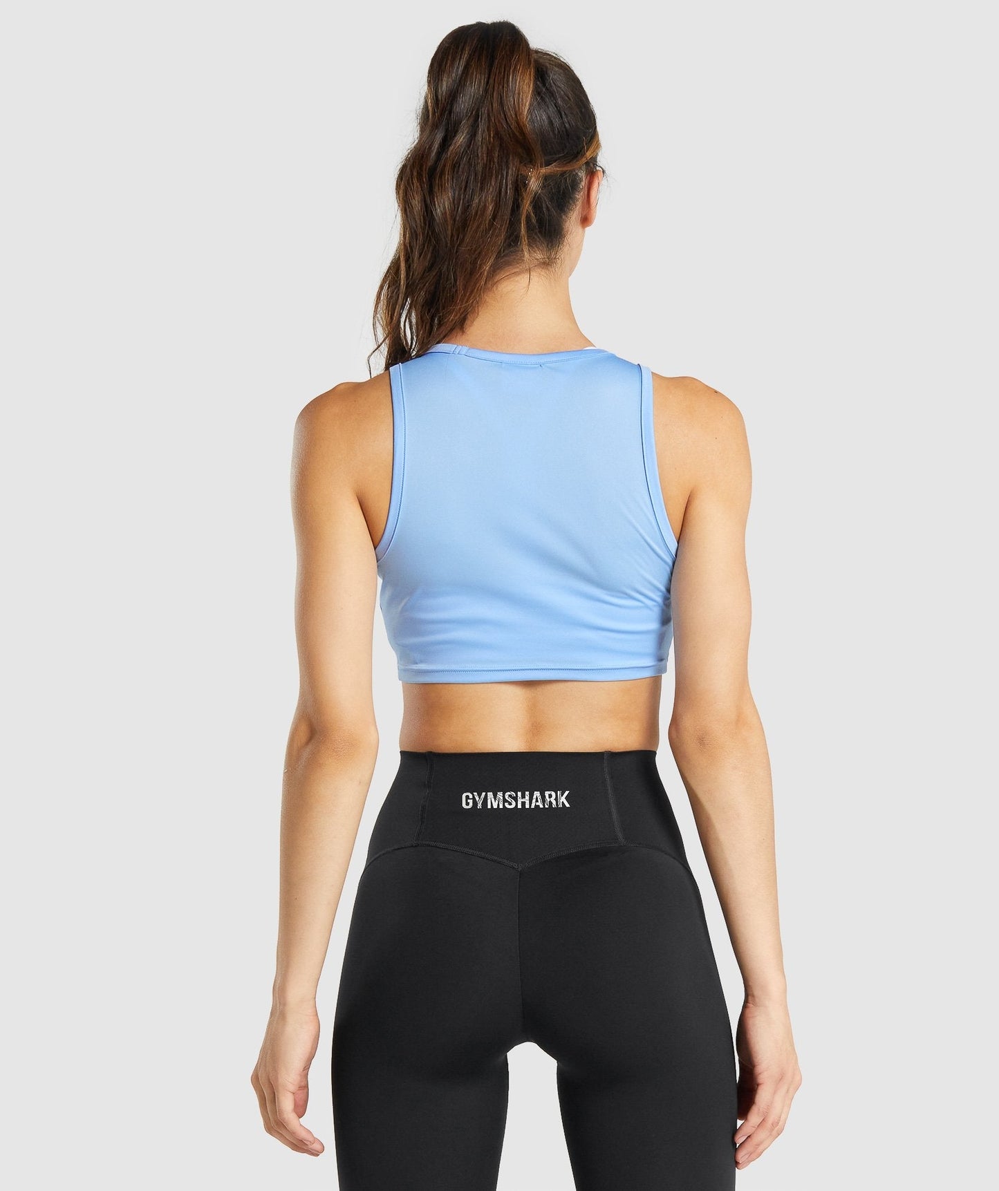 GS Power Crop Top - Blau