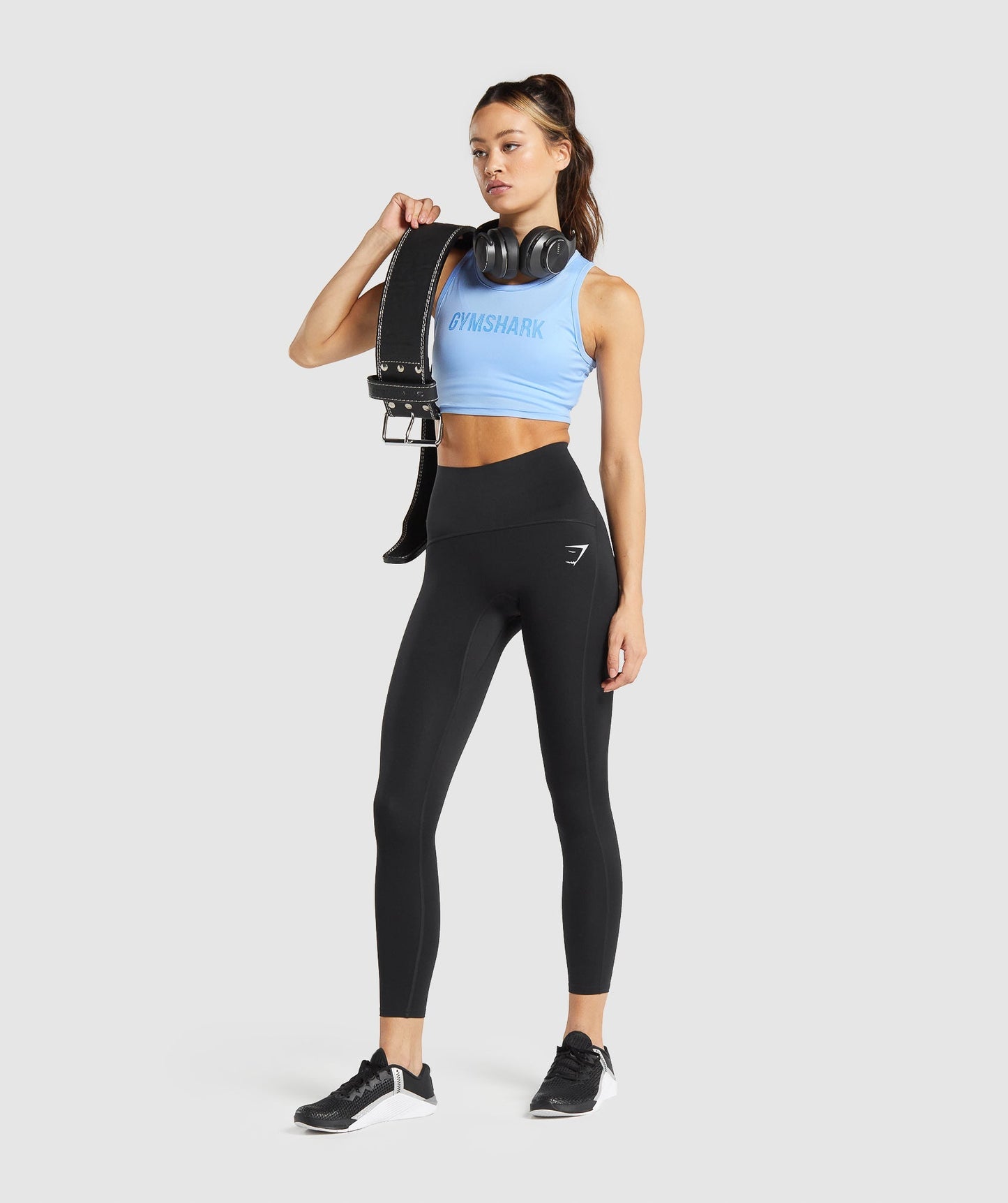GS Power Crop Top - Blau