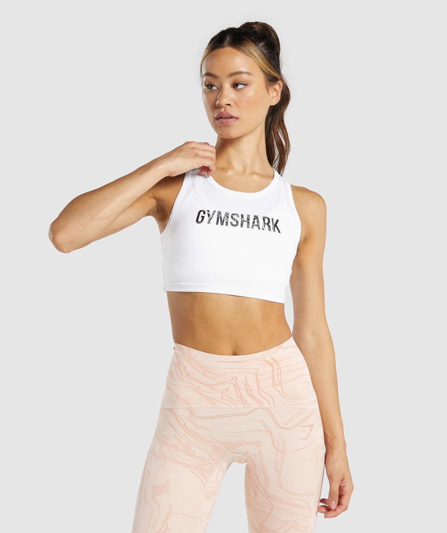 GS Power Crop Top - Weiß