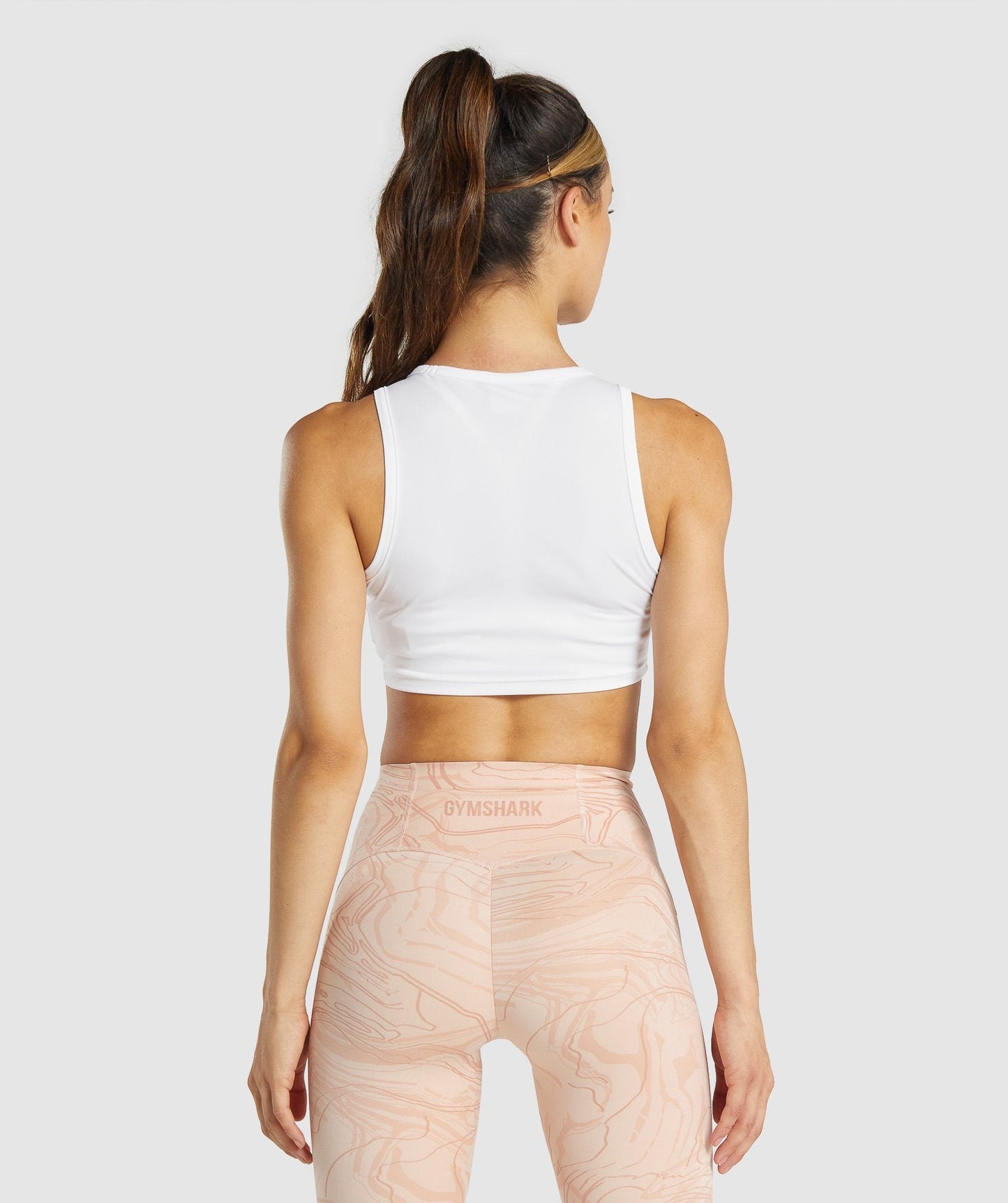 GS Power Crop Top - Weiß