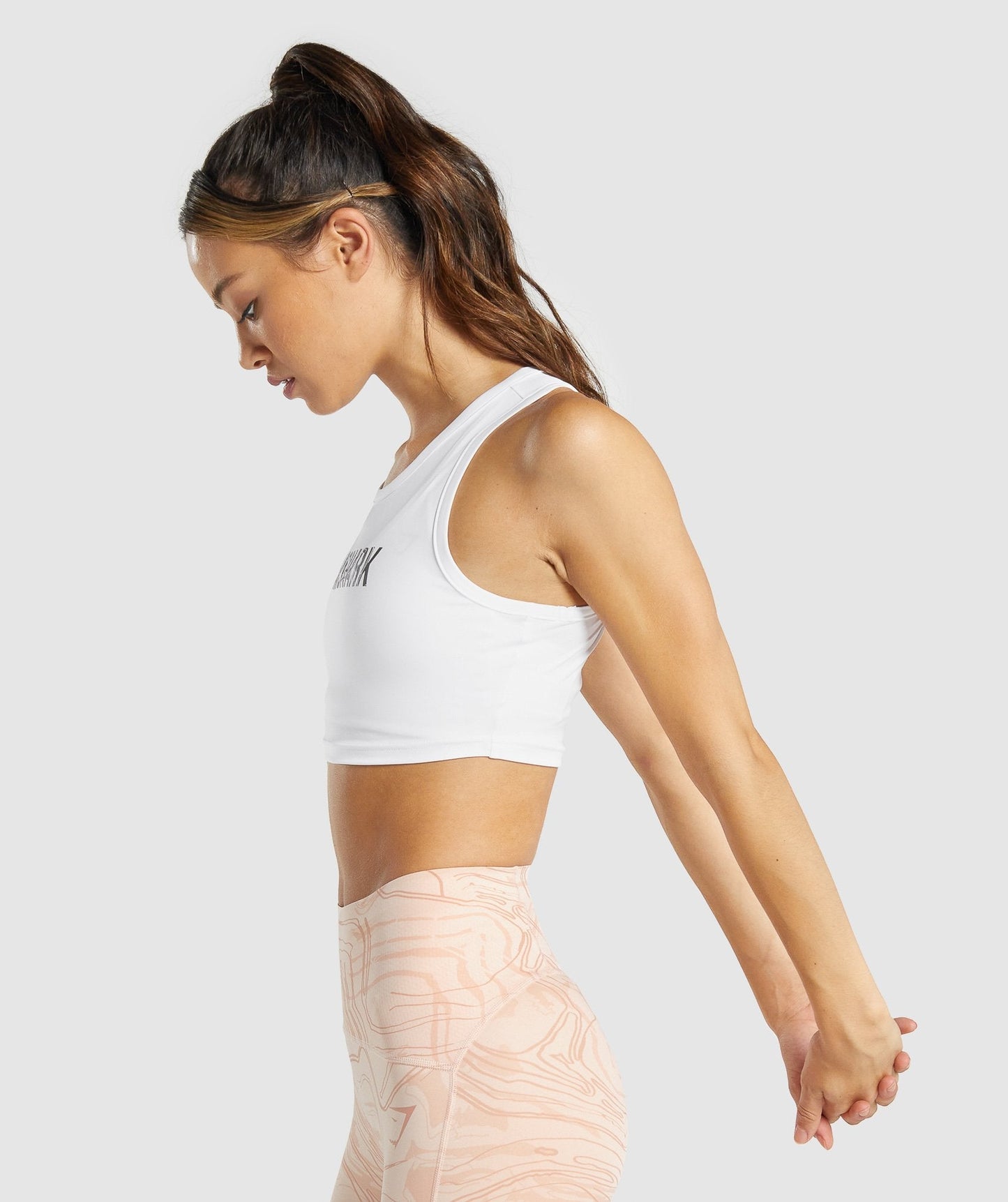 GS Power Crop Top - Weiß
