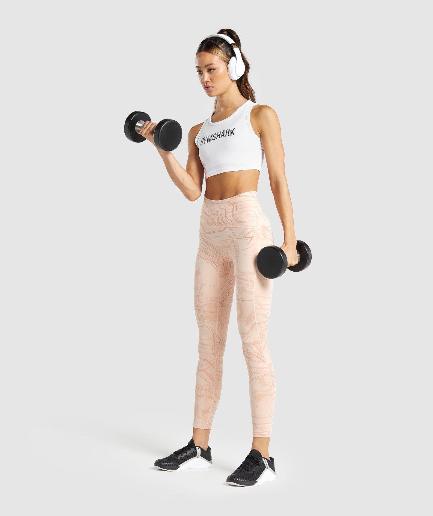 GS Power Crop Top - Weiß
