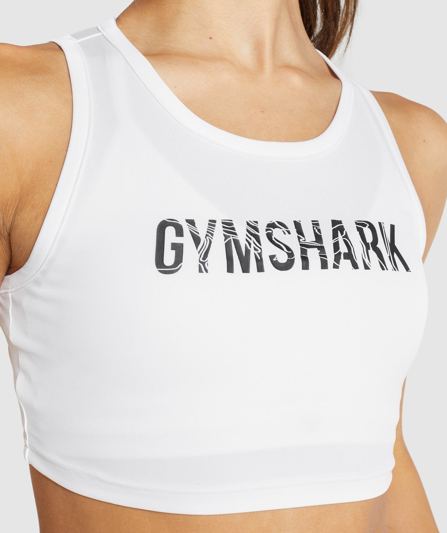 GS Power Crop Top - Weiß