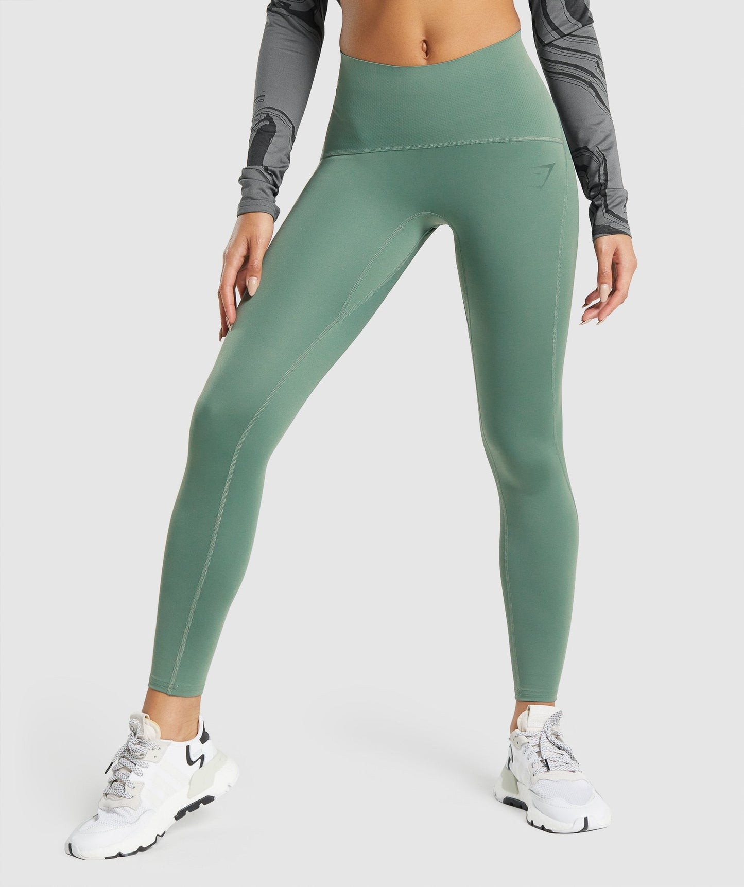 GS Power Support Leggings - Grün