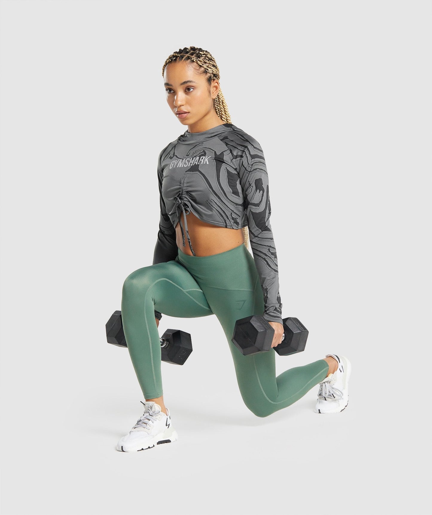 GS Power Support Leggings - Grün