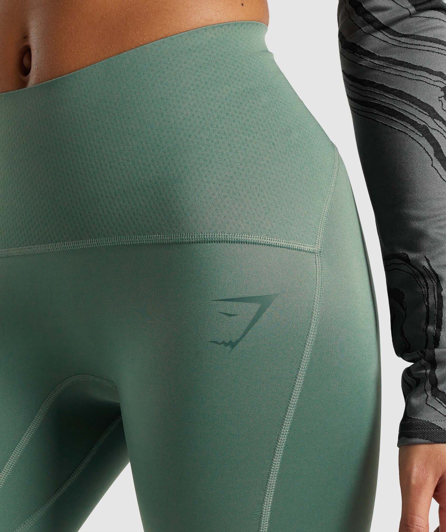 GS Power Support Leggings - Grün