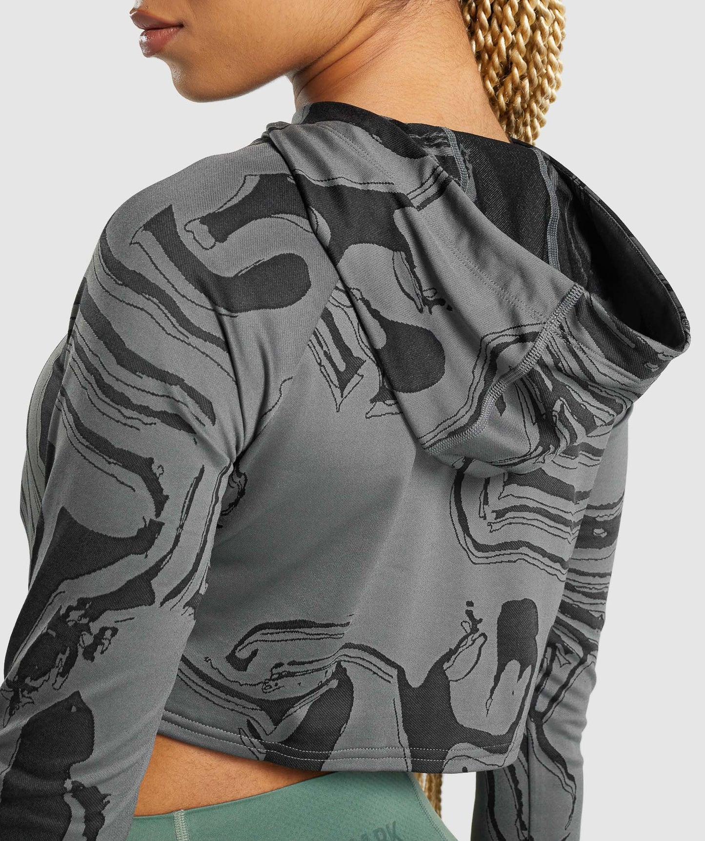 GS Power Pullover - Schwarzer Druck