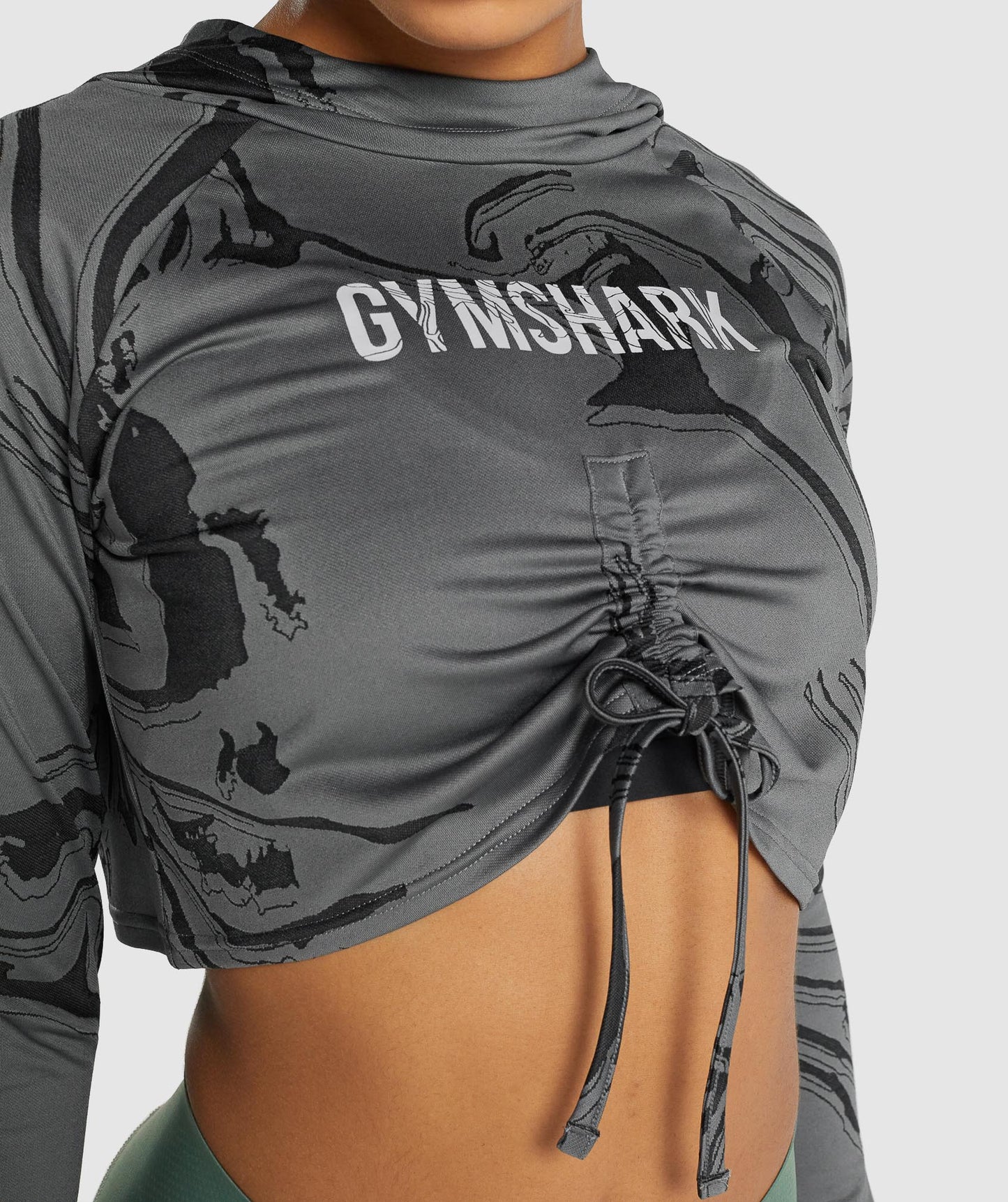 GS Power Pullover - Schwarzer Druck