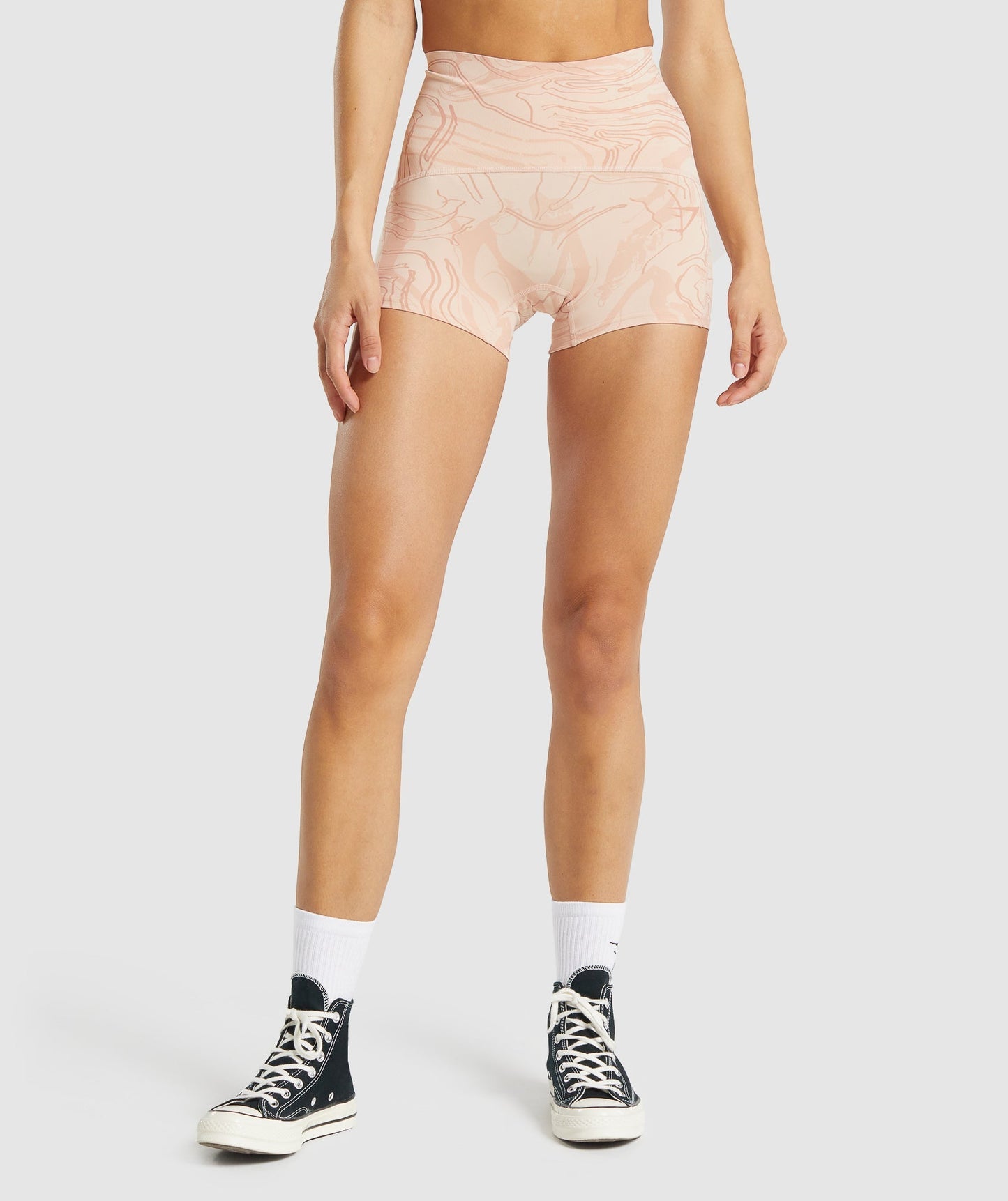 GS Power Support Shorts - Hellrosa Druck