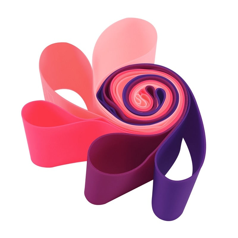 फिटनेस गम व्यायाम जिम स्ट्रेंथ रेजिस्टेंस बैंड्स पिलेट्स स्पोर्ट फिटनेस बैंड क्रॉसफिट वर्कआउट उपकरण के लिए 5pcs इलास्टिक बैंड्स