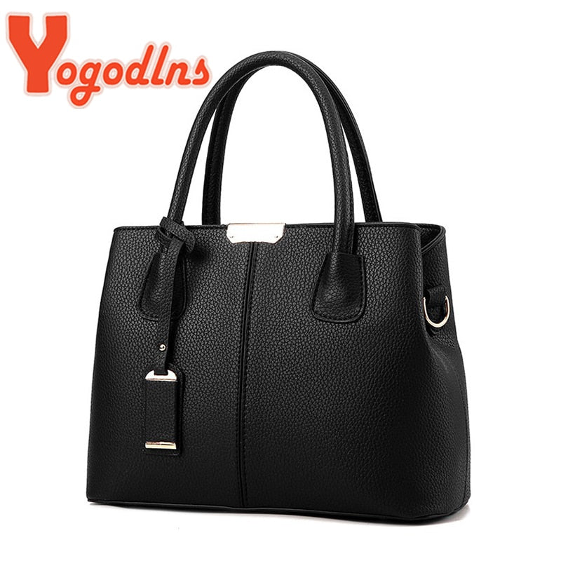 Yogodlns Famous Designer Brand Bags Women Leather Handbags New Luxury Ladies Hand Bags Purse Fashion Shoulder Bags