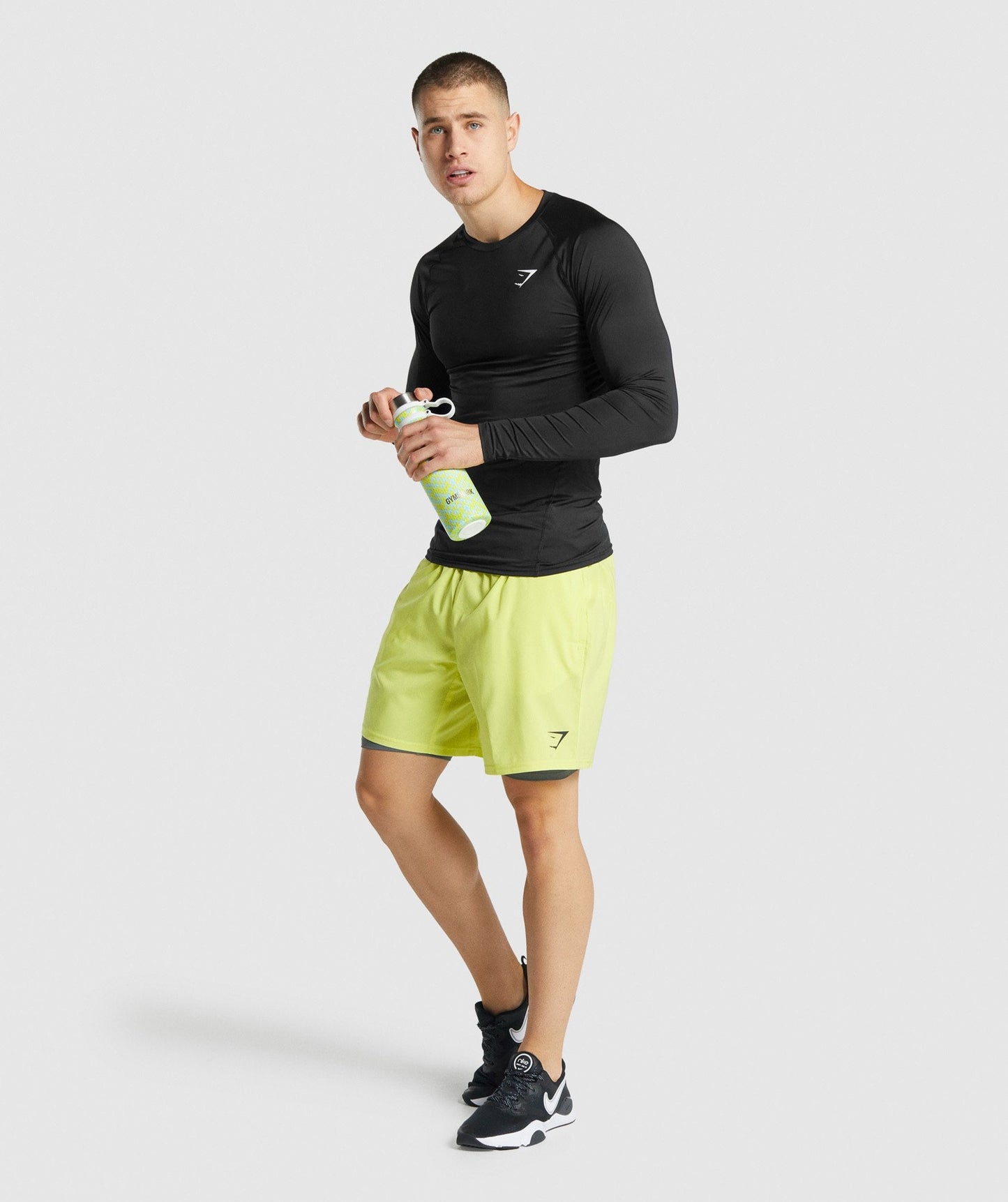 Gymshark heiße kalte Flasche - Gelb
