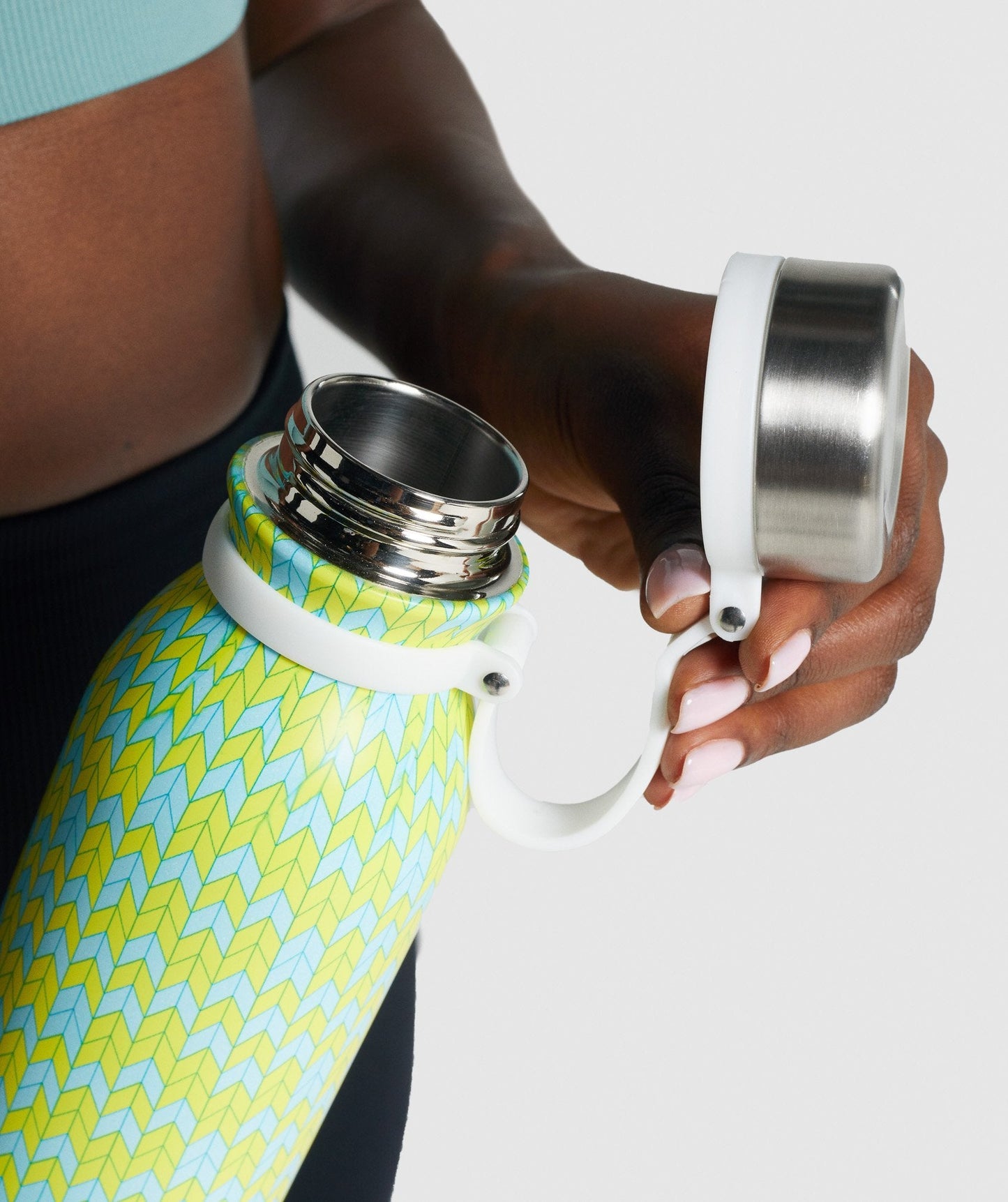 Gymshark heiße kalte Flasche - Gelb