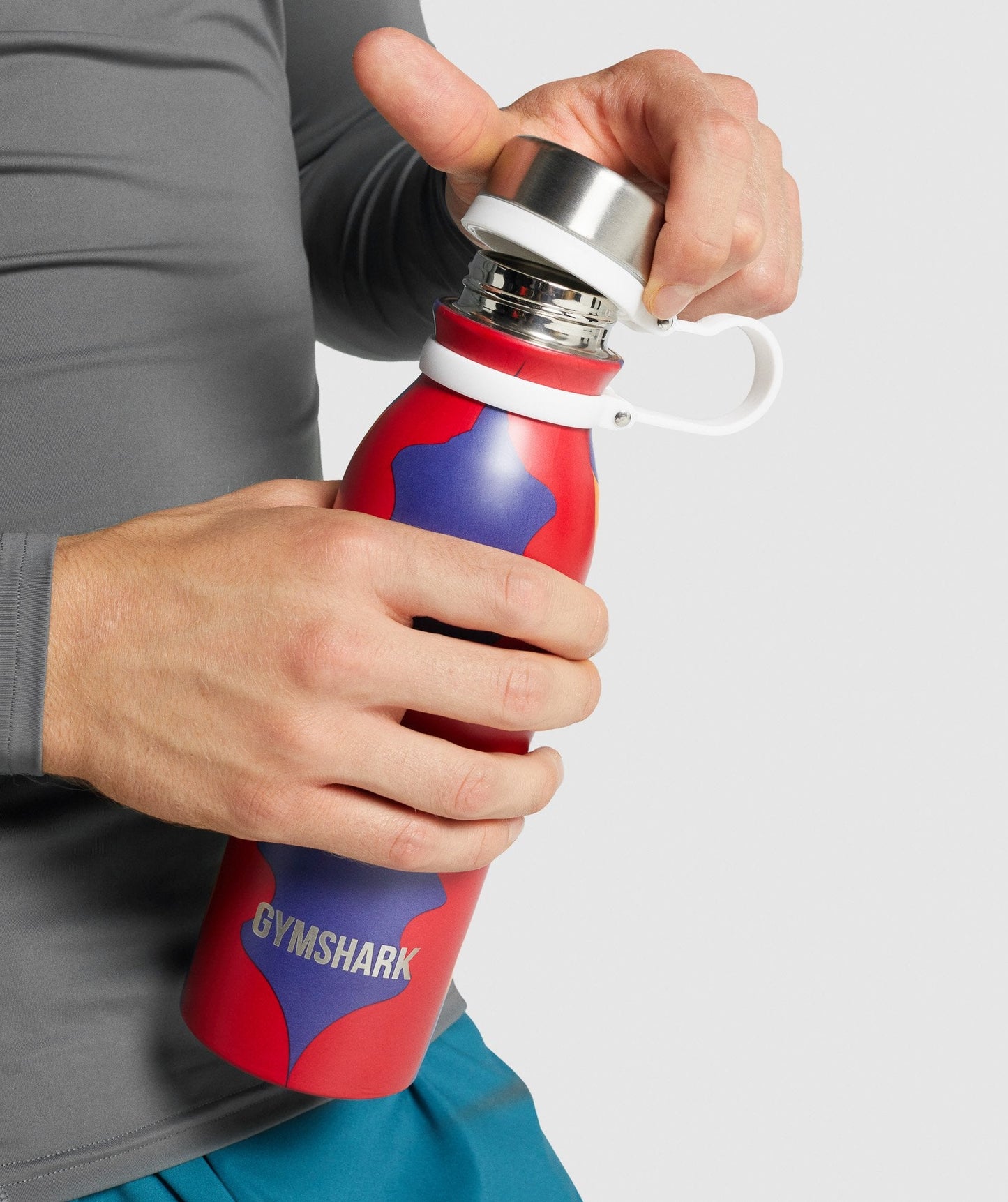 Gymshark heiße kalte Flasche - rosa
