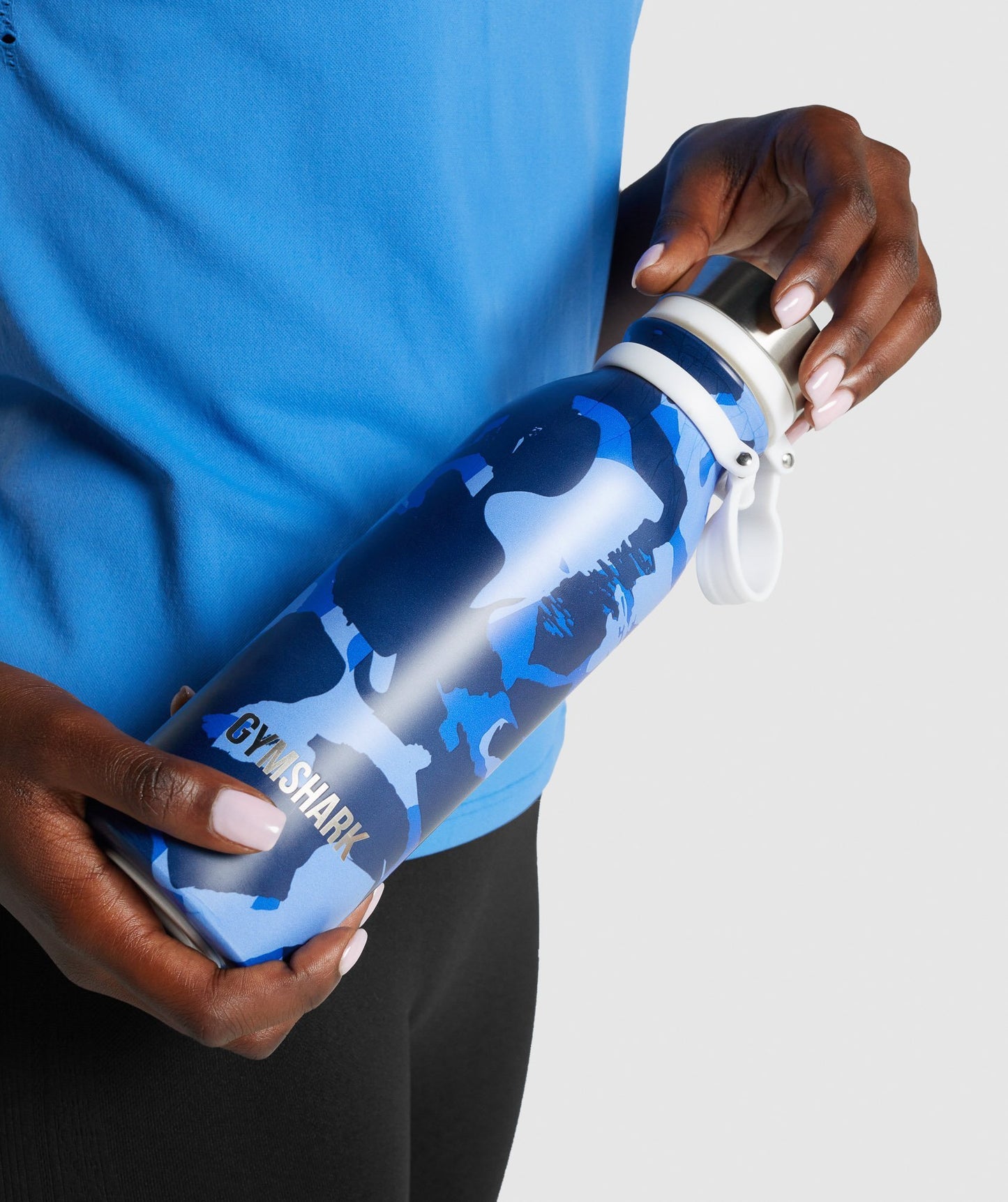 Gymshark Hot Cold Flasche - Marine