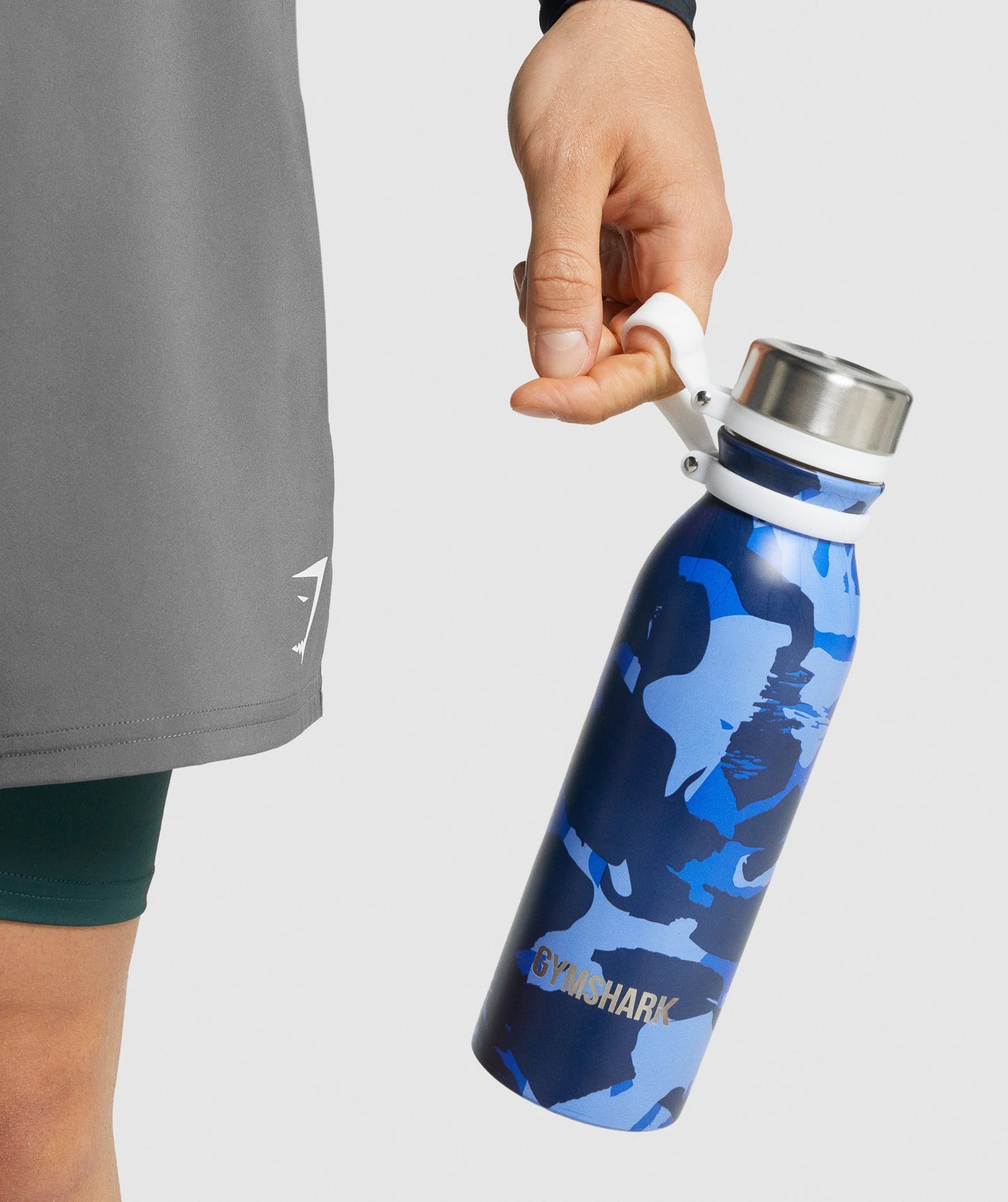 Gymshark Hot Cold Flasche - Marine