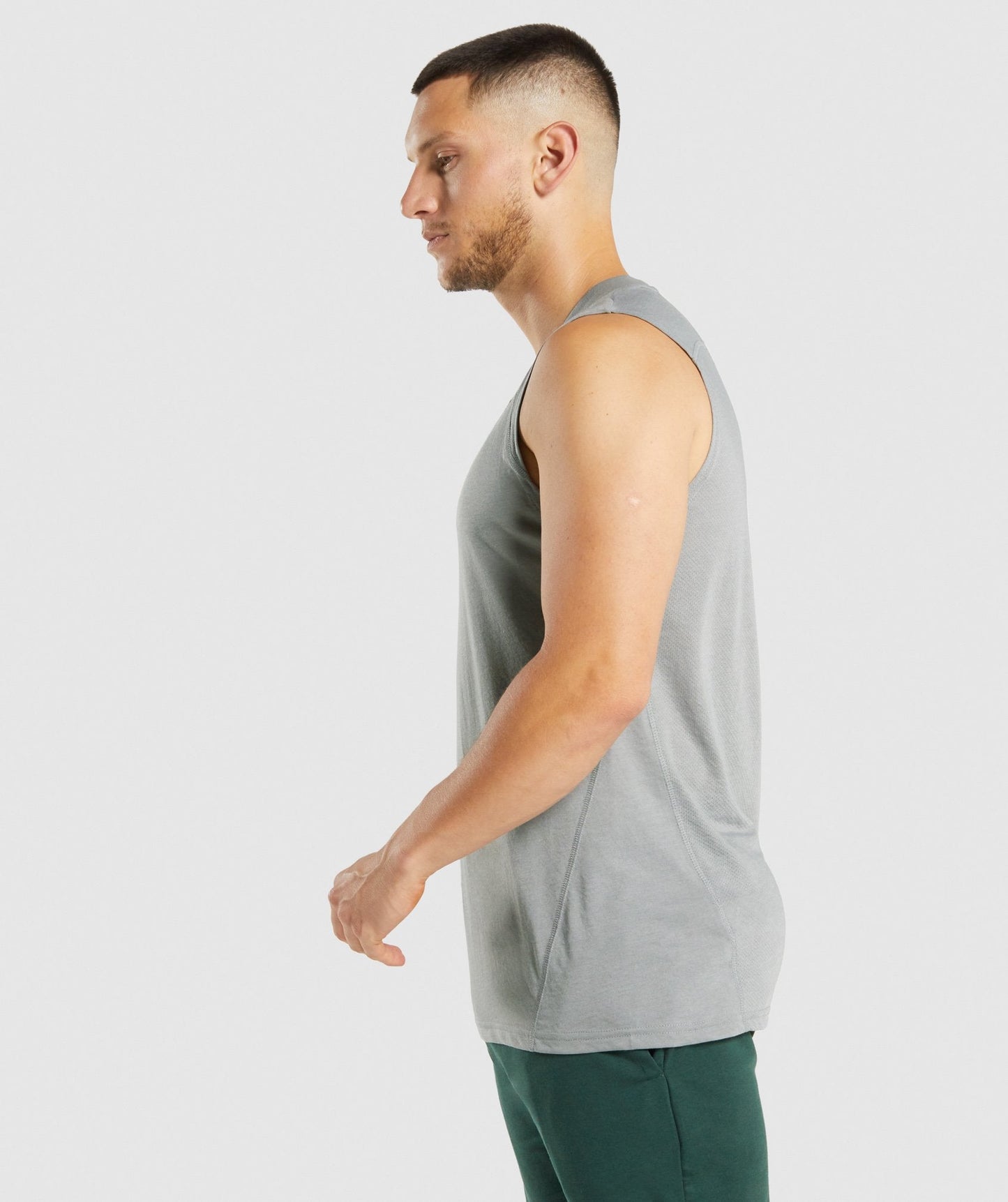 Gymshark Hyper Power Tank - Rauchgrau